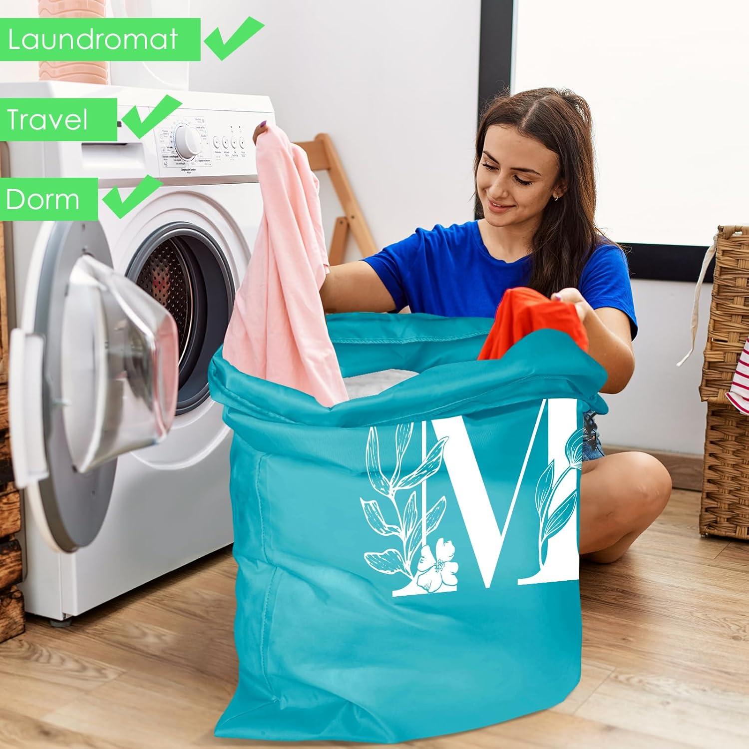 Bolsa de Lavandería Extra Grande Sylfairy 2 Piezas Nylon Impermeable