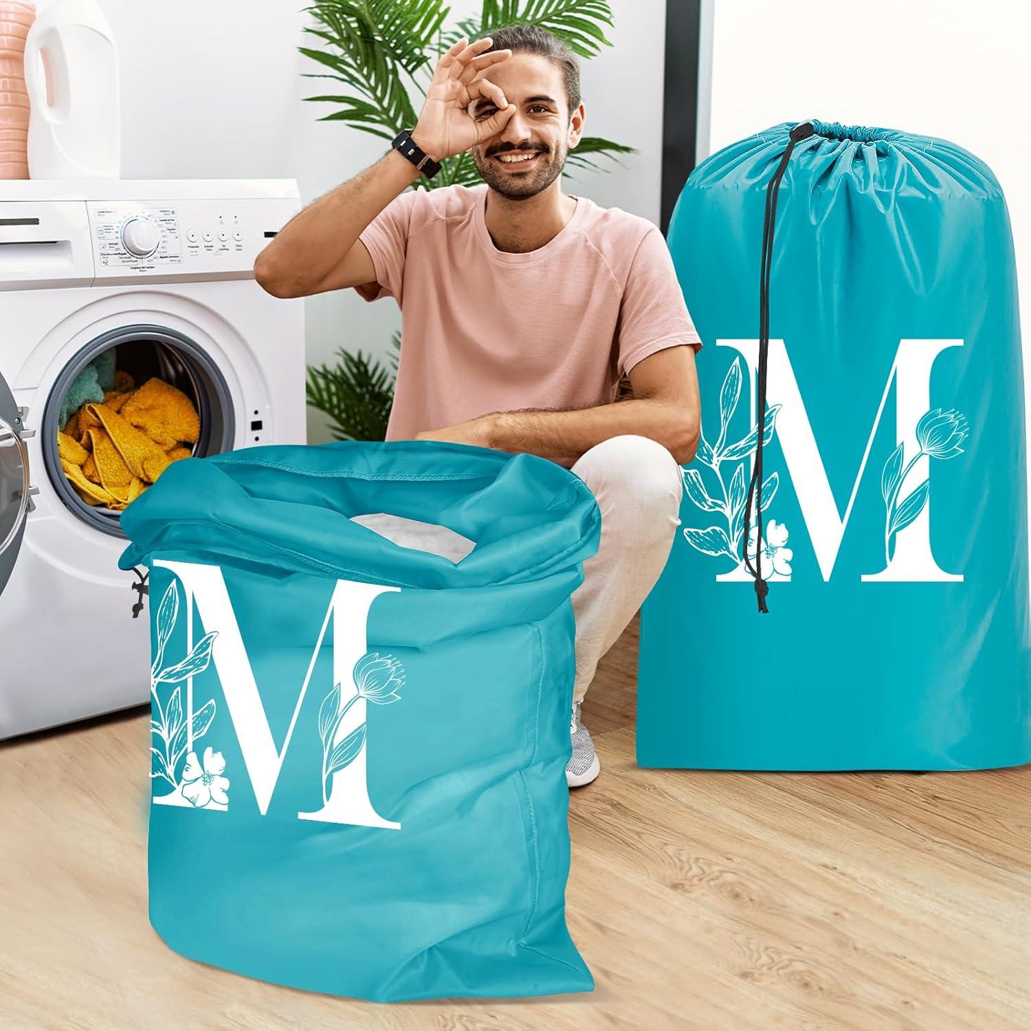 Bolsa de Lavandería Extra Grande Sylfairy 2 Piezas Nylon Impermeable