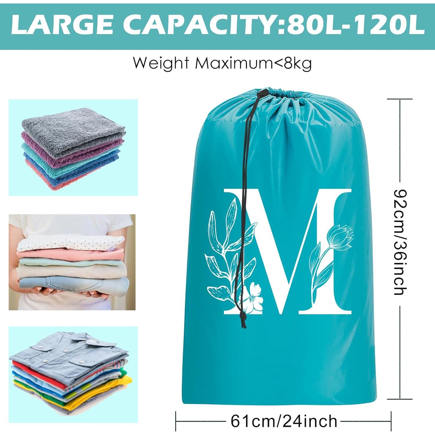 Bolsa de Lavandería Extra Grande Sylfairy 2 Piezas Nylon Impermeable