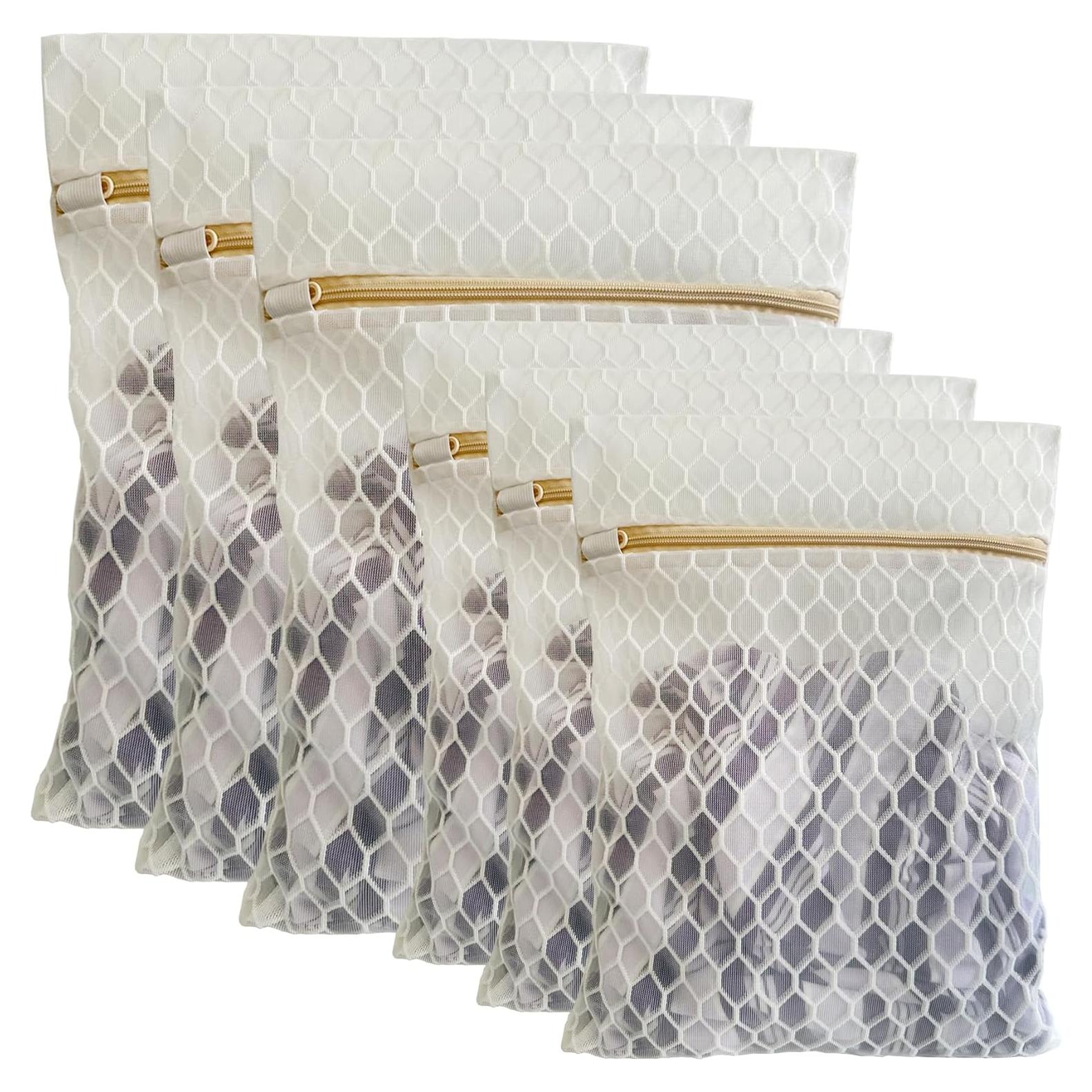 Paquete de 6 Bolsas de Lavandería DuomiW - 3 Grandes y 3 Medianas