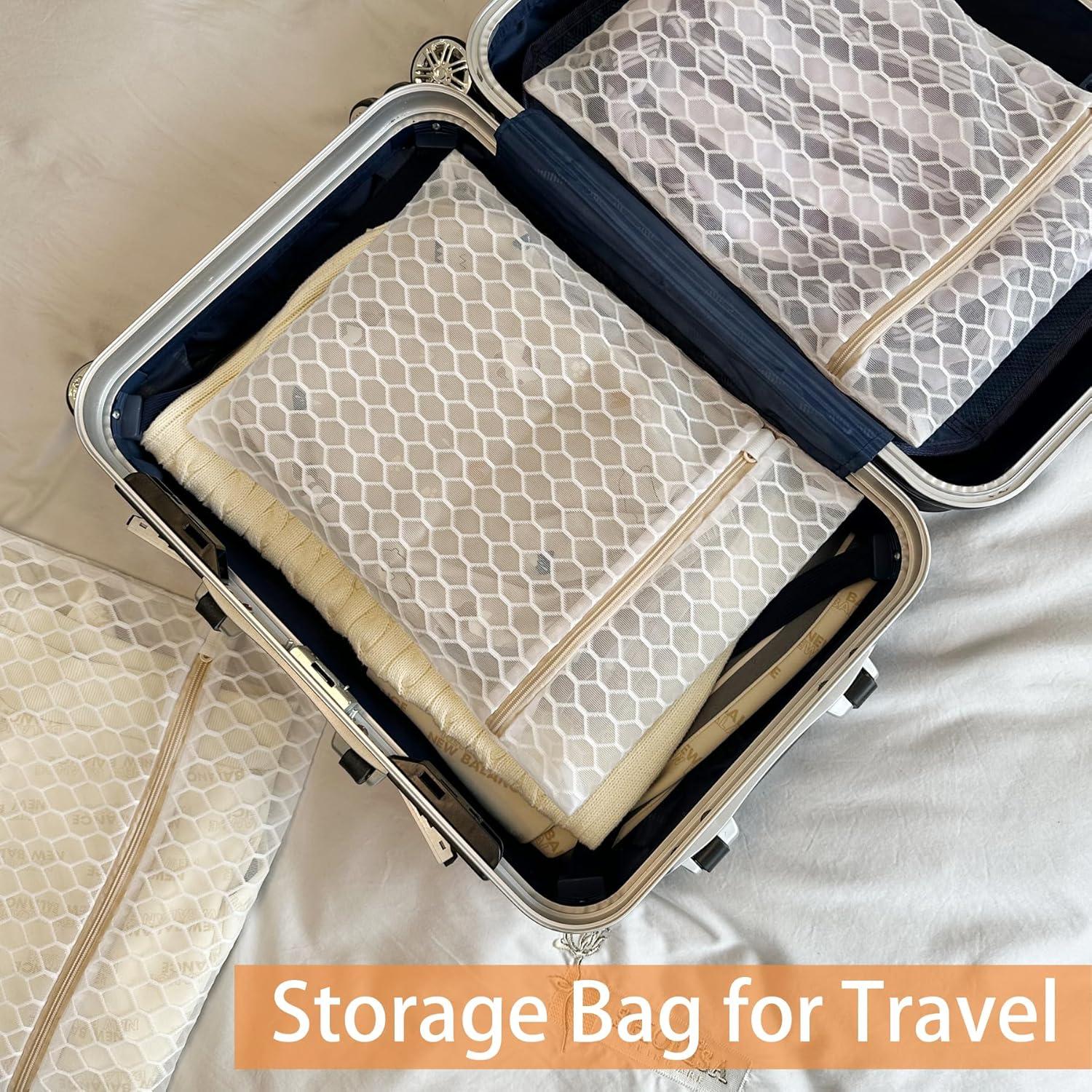 Paquete de 6 Bolsas de Lavandería DuomiW - 3 Grandes y 3 Medianas