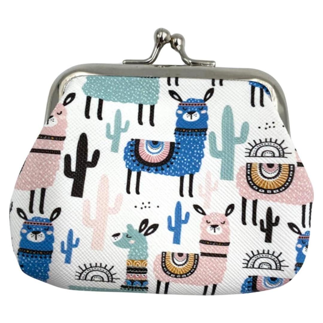 Monedero de Cierre de Beso MDSTYLE para Mujeres - Alpaca