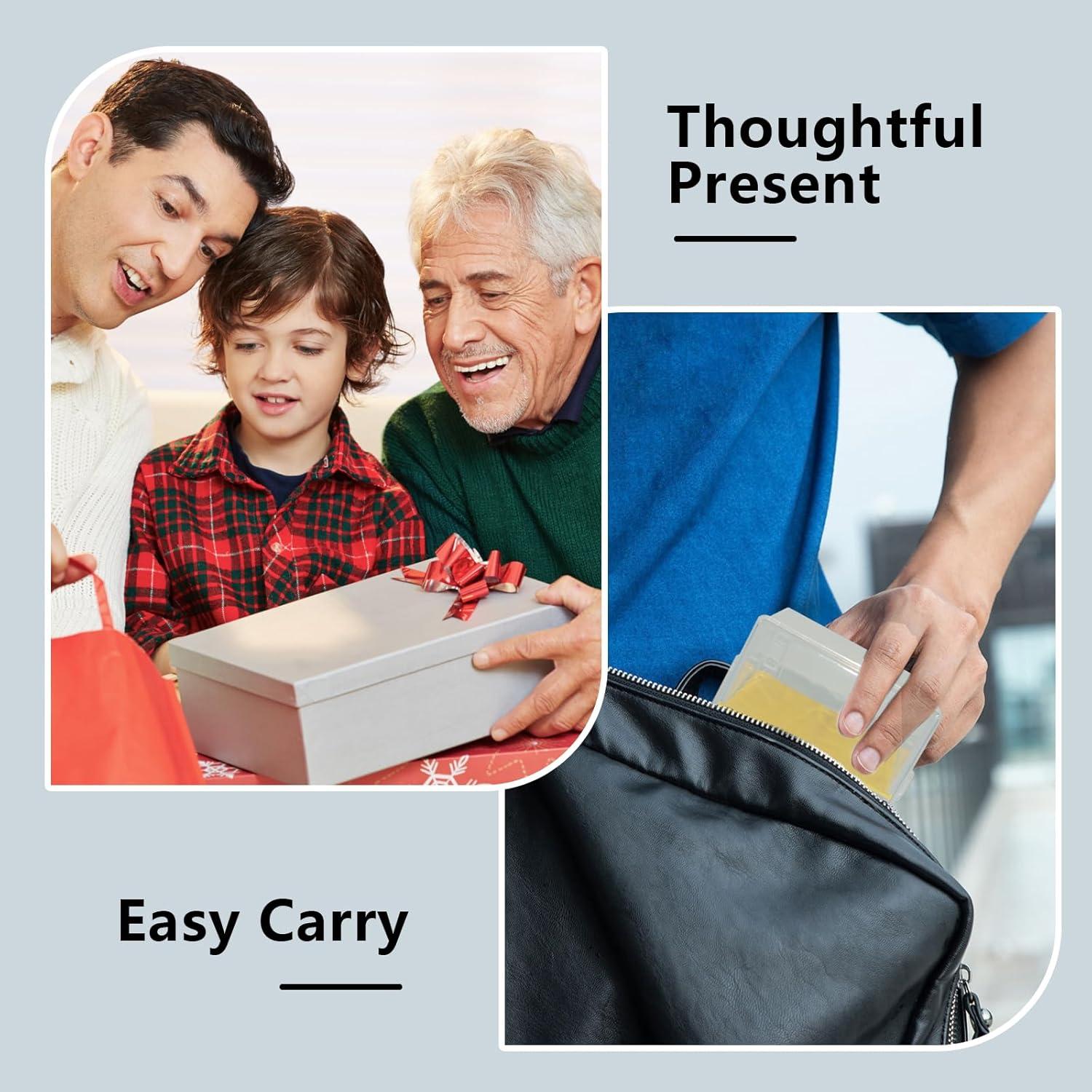 Caja de Almacenamiento para 500 Cartas SAMYUCHO con Divisores