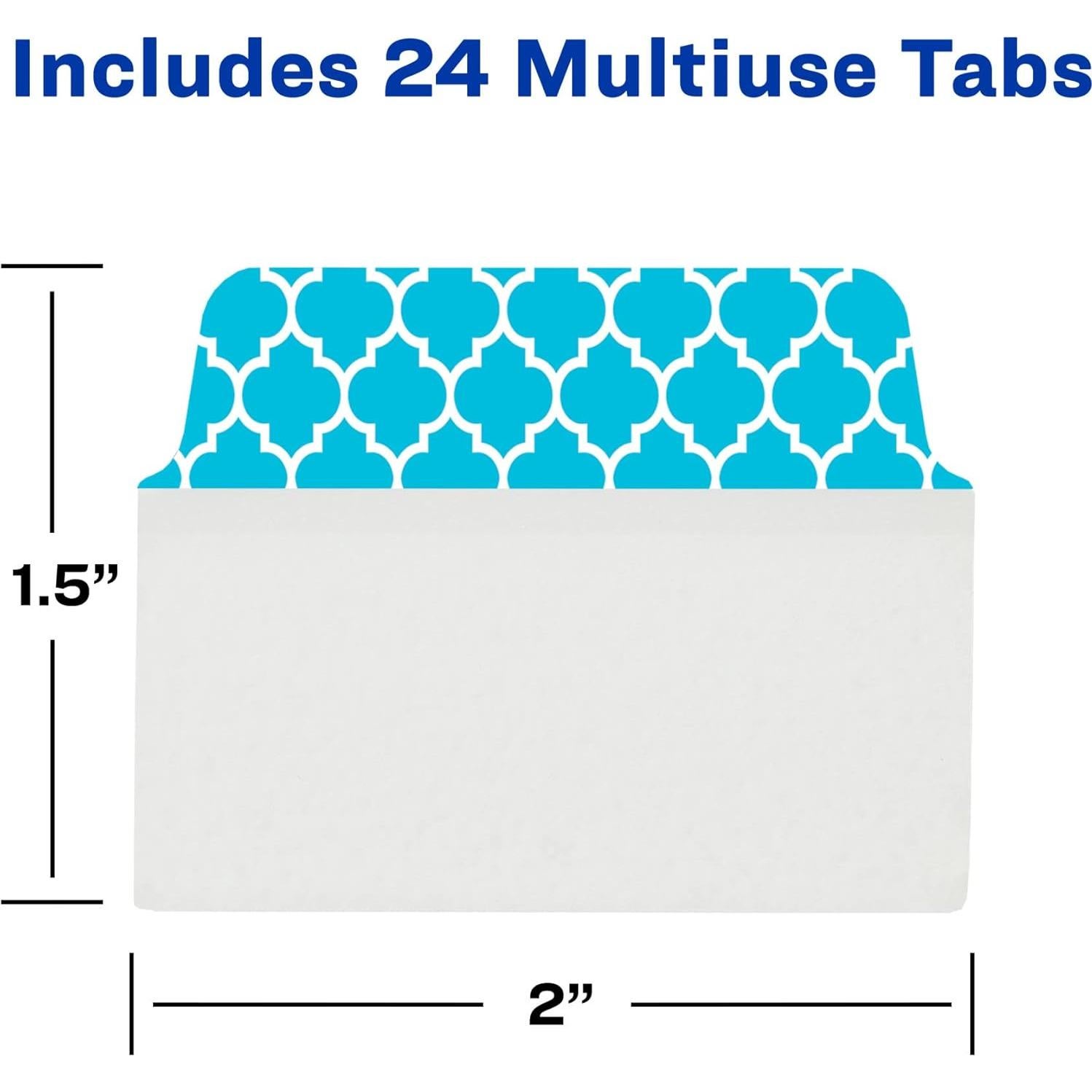 Etiquetas Multiusos Avery 24 Pzas 5.08x3.81 cm Reposicionables
