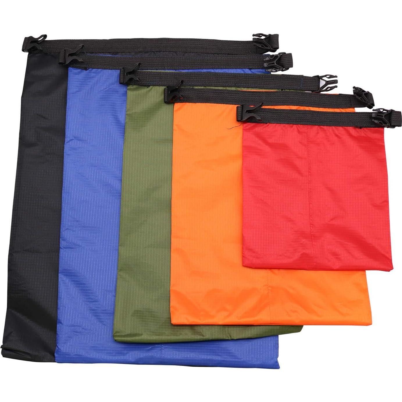 Bolsa Impermeable Roll Top TRENDBOX - 5 Tamaños, Nylon Resistente