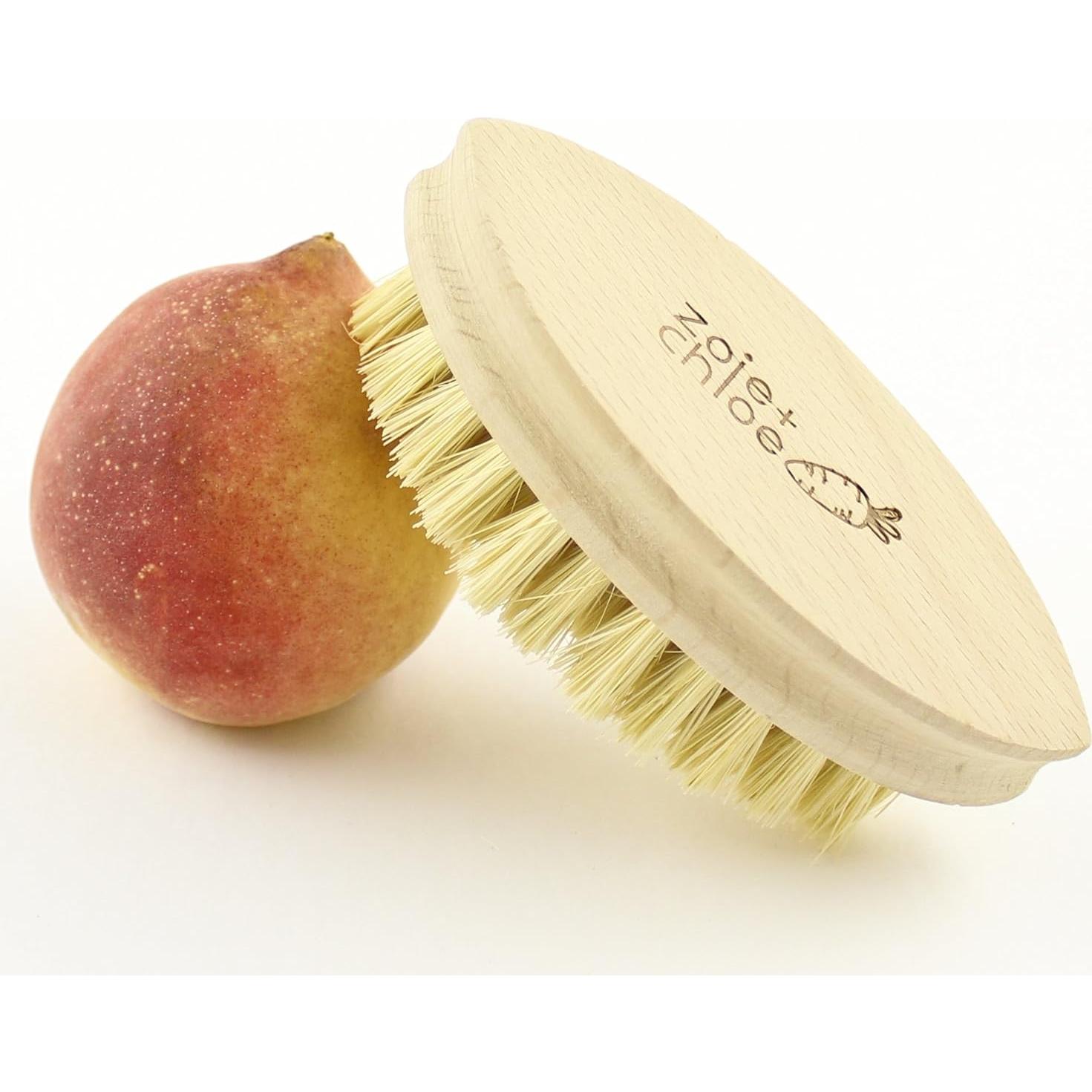 Cepillo de Verduras Zoie + Chloe de Cerdas Naturales 11cm