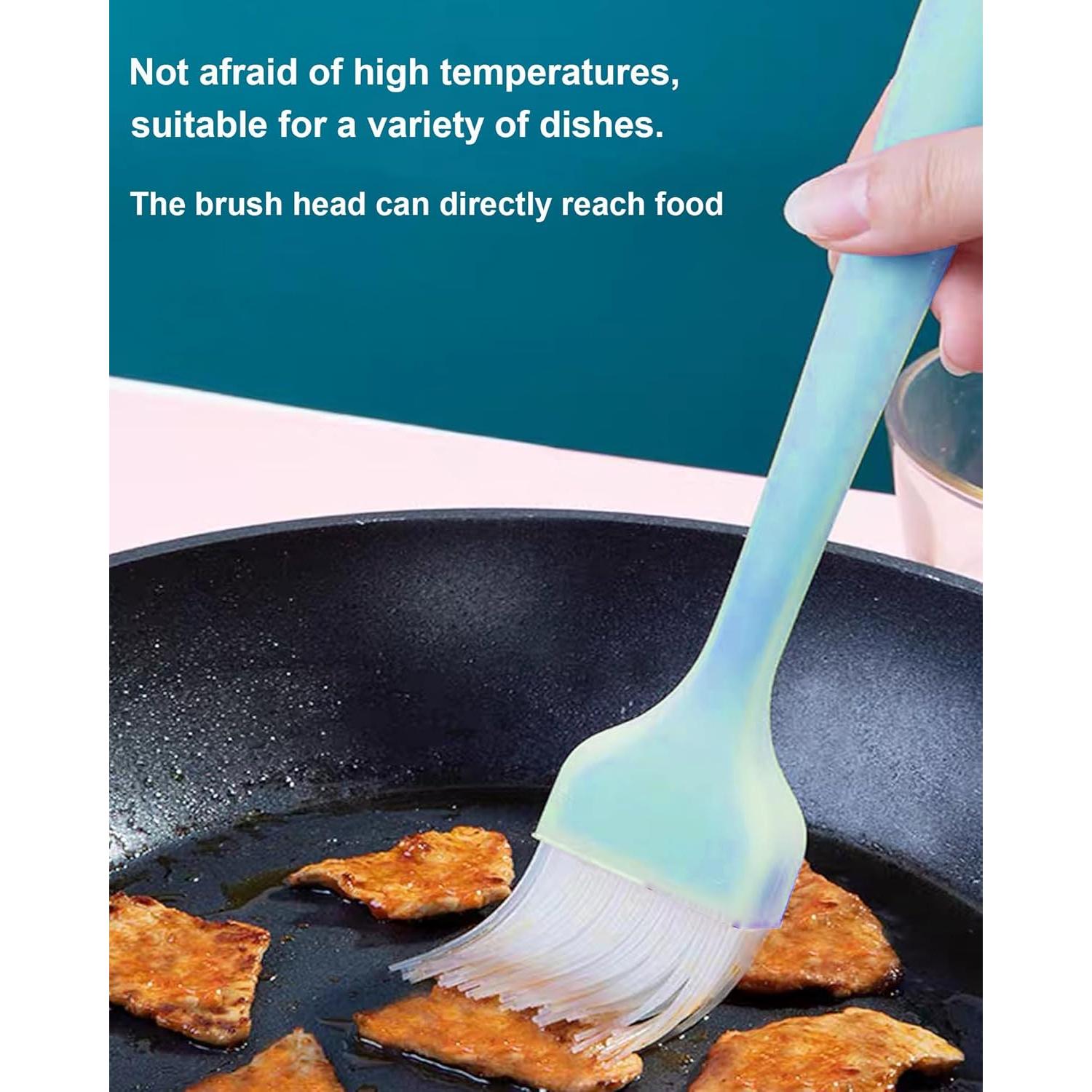 Set de Brochas de Silicona Konilaomu 25.4 y 20.3 cm Azul