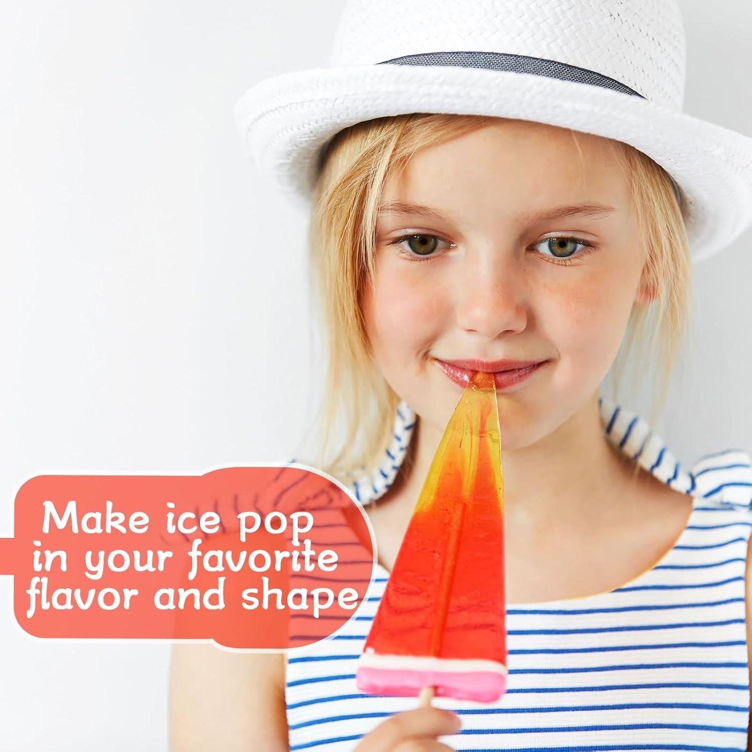 Set de 300 Palitos de Helado y Bolsas Autoadhesivas Patelai