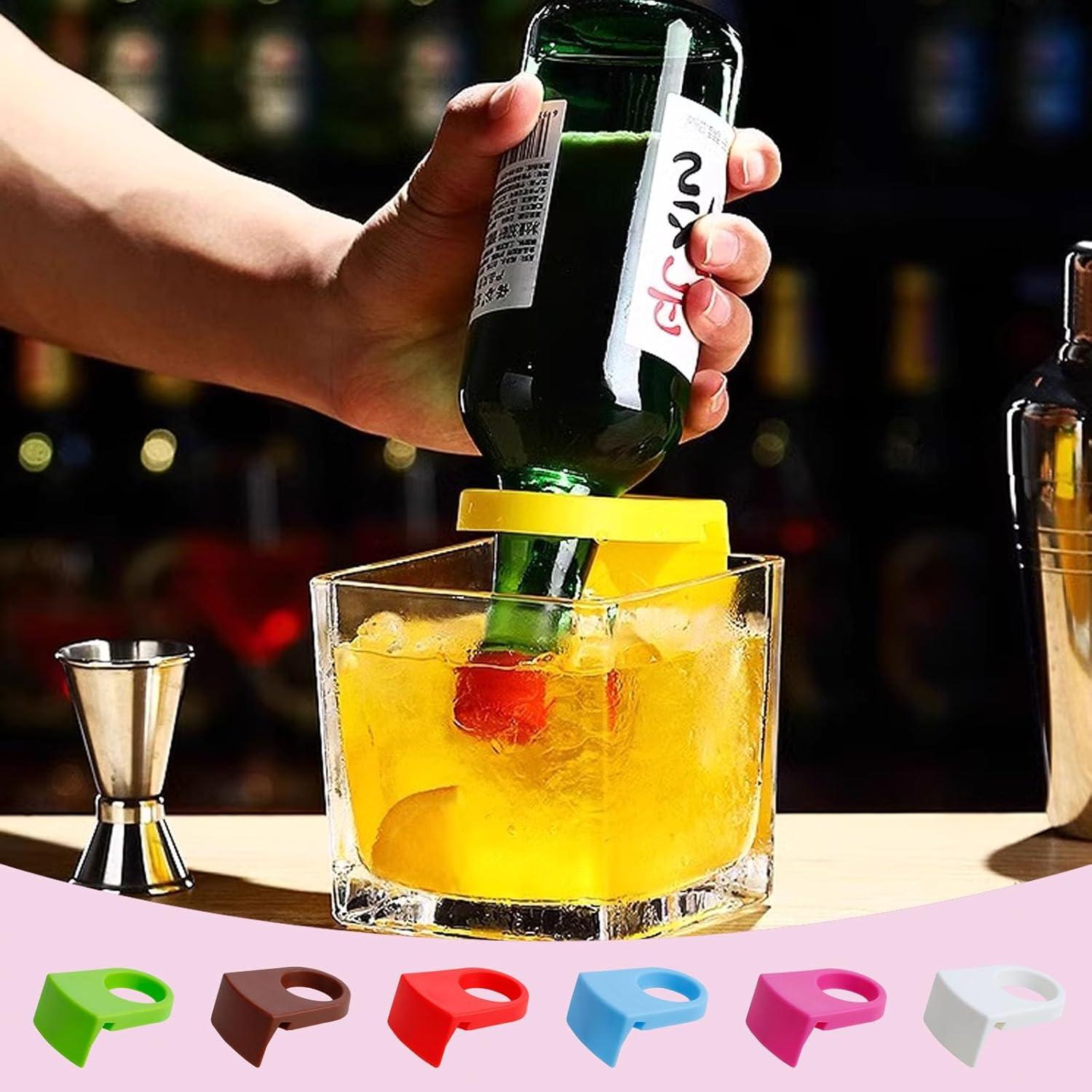 14 Sujetadores de Clip para Copas de Vino Koceci Coloridos