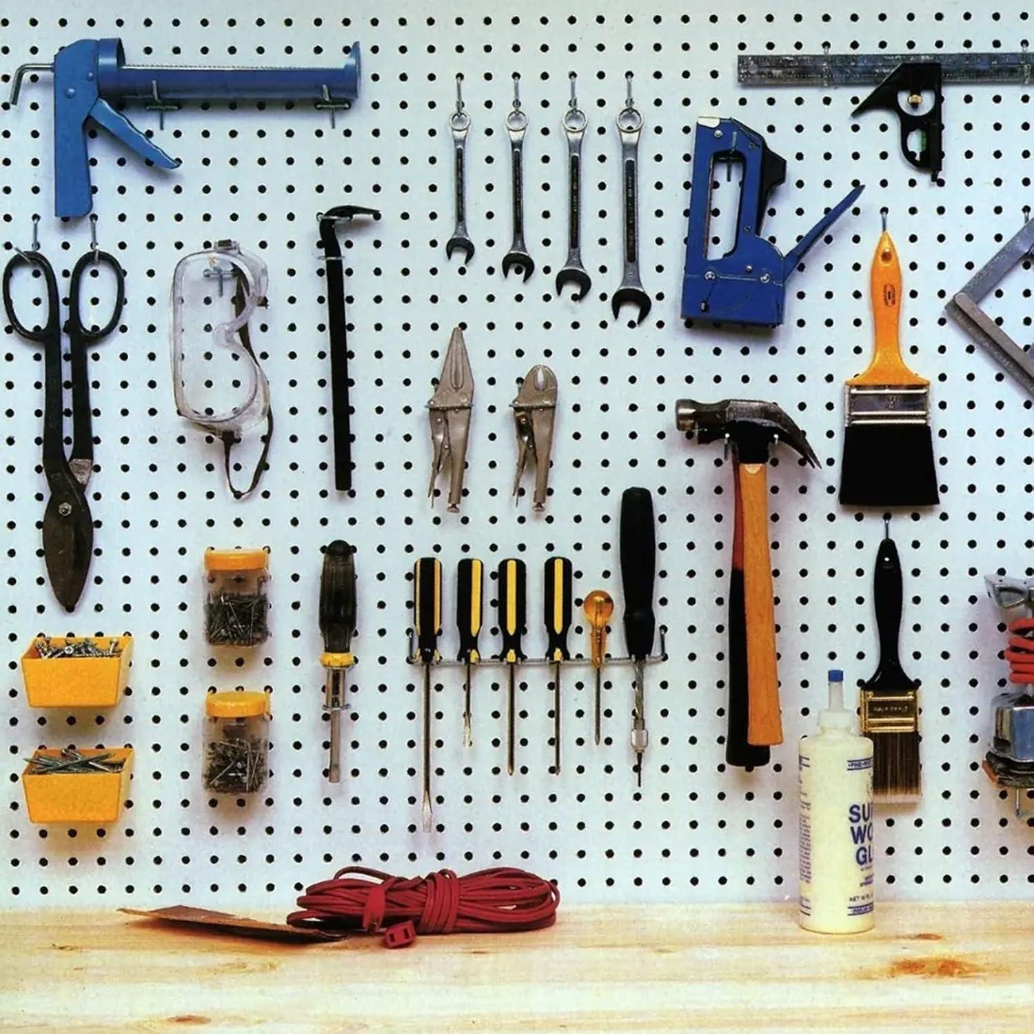 Ganchos de Tablero LhyBtm 2" Metal 25 Pcs con Puntas de Goma