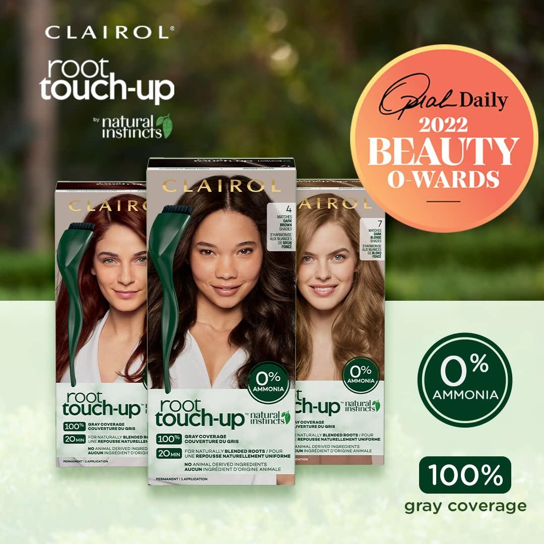 Tinte de Cabello Permanente Clairol Root Touch-Up 2 Negro 32.5 ml
