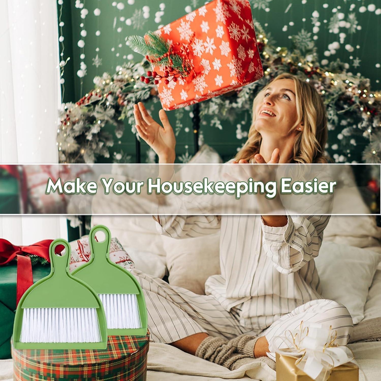 Juego de Escoba y Recogedor ThinkLearn Verde 2 Piezas