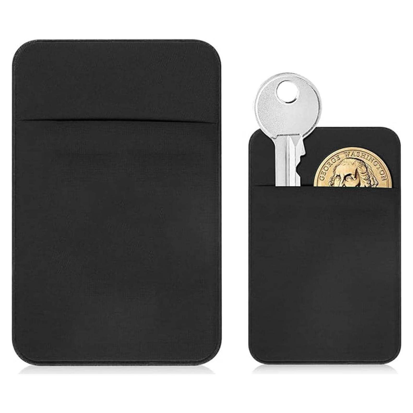 Sujeta Llaves Cartera Sorftin Negro - Tamaño Tarjeta de Crédito