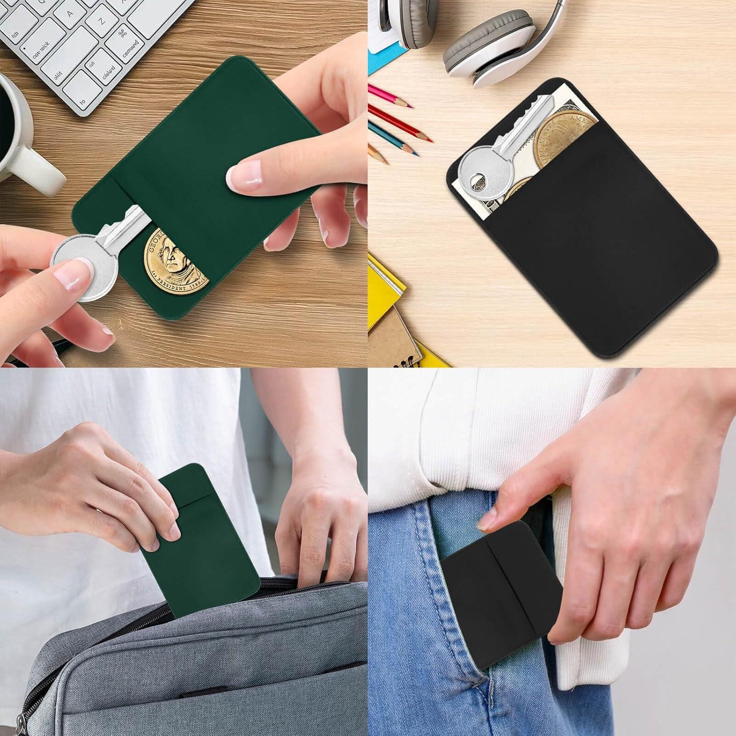 Sujeta Llaves Cartera Sorftin Negro - Tamaño Tarjeta de Crédito