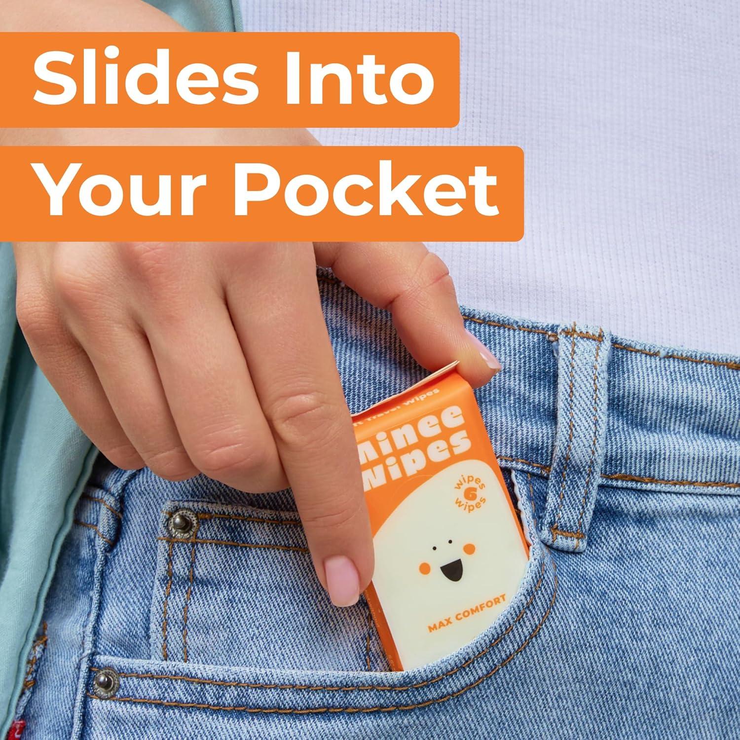 Toallitas de Viaje Hipoalergénicas MOONIES - 30 Unidades