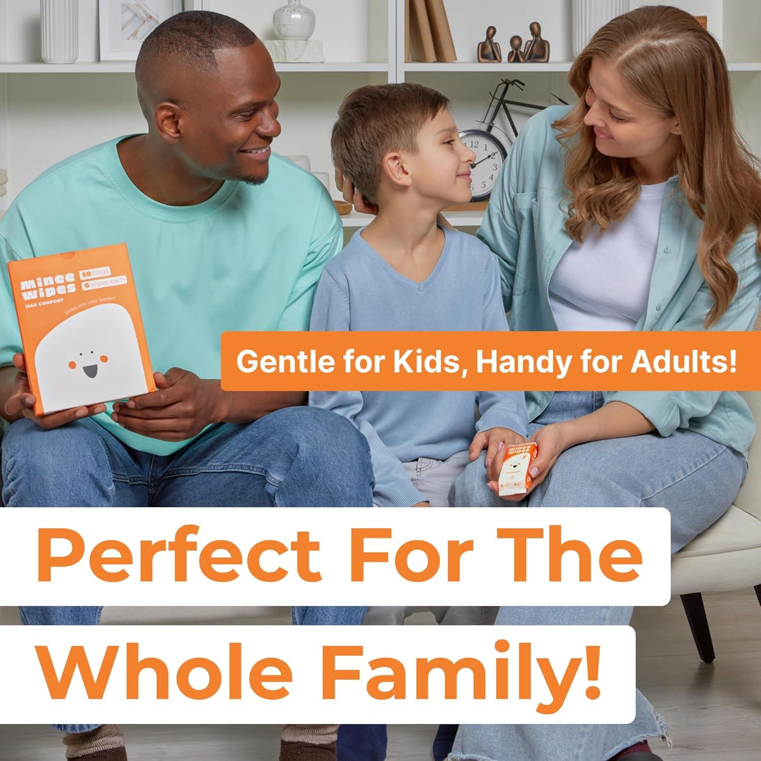 Toallitas de Viaje Hipoalergénicas MOONIES - 30 Unidades