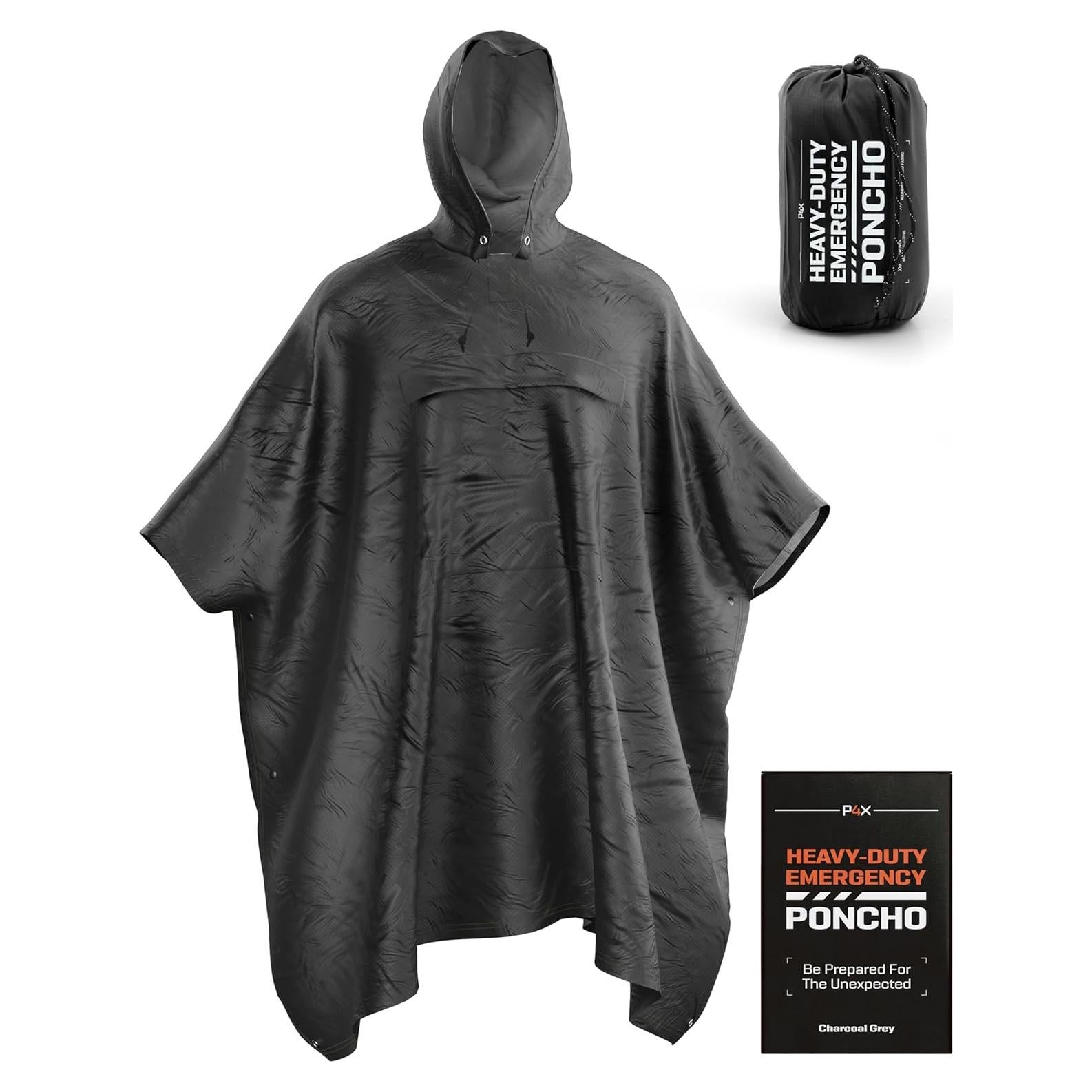 Poncho de Lluvia Impermeable Prepared4X - Adulto Unisex