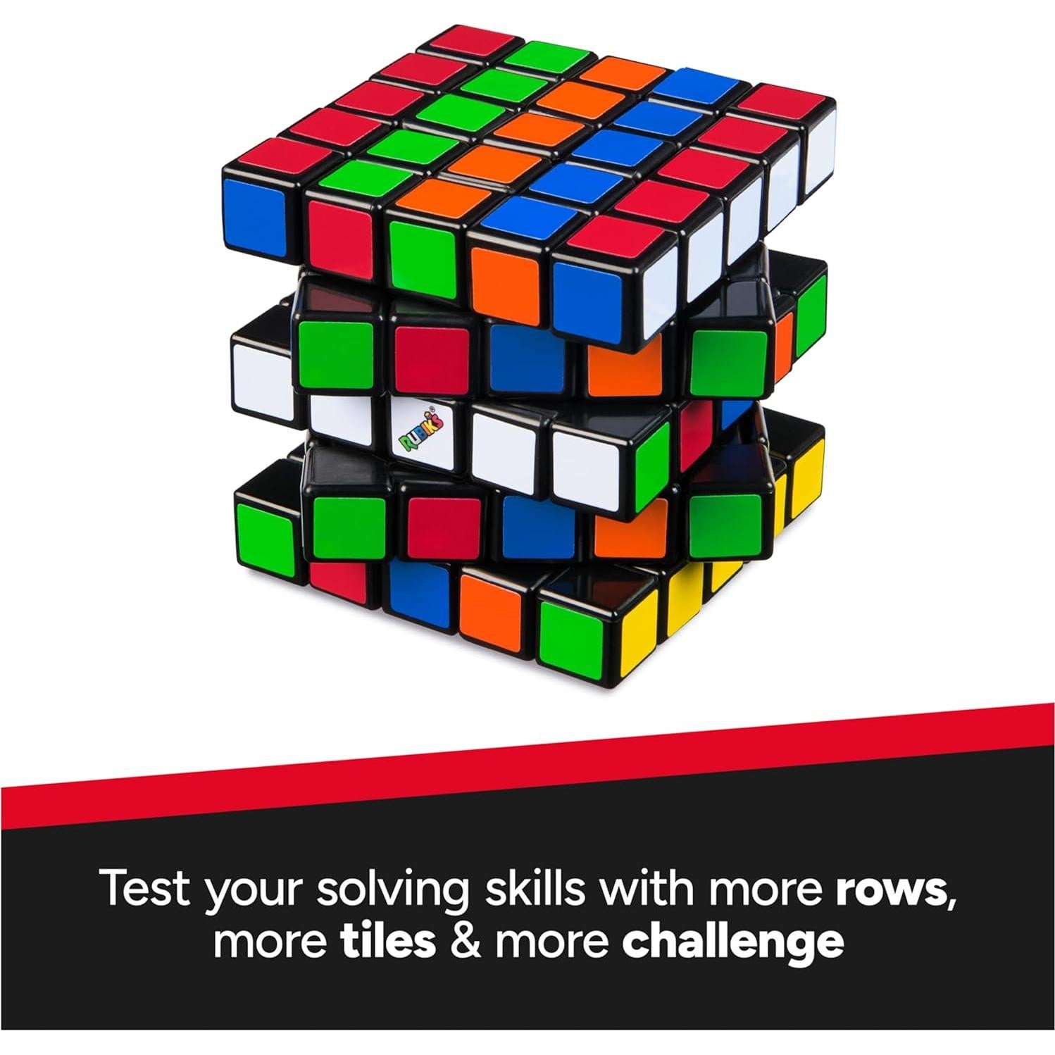 Cubo Rubik 5x5 Spin Master - Rompecabezas Complejo para 8+