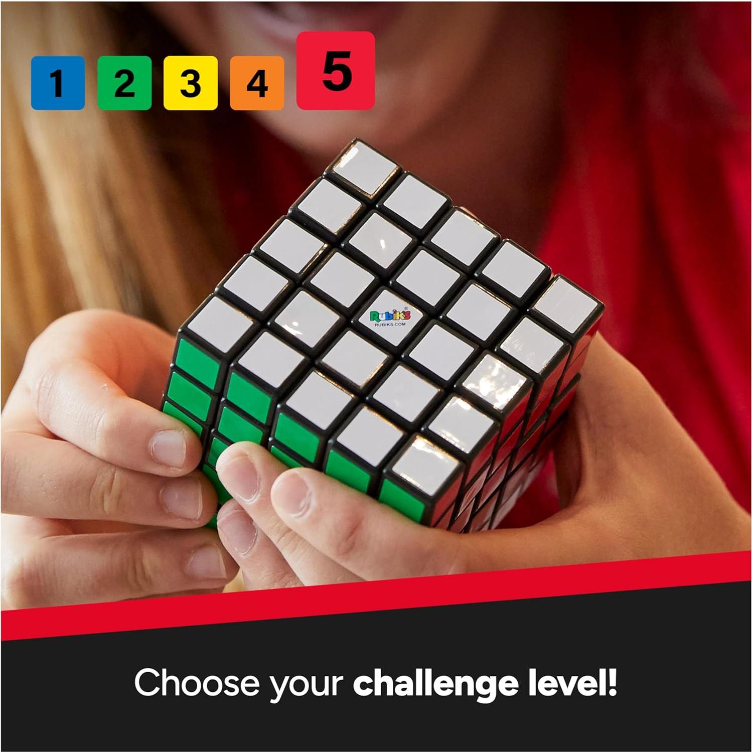 Cubo Rubik 5x5 Spin Master - Rompecabezas Complejo para 8+