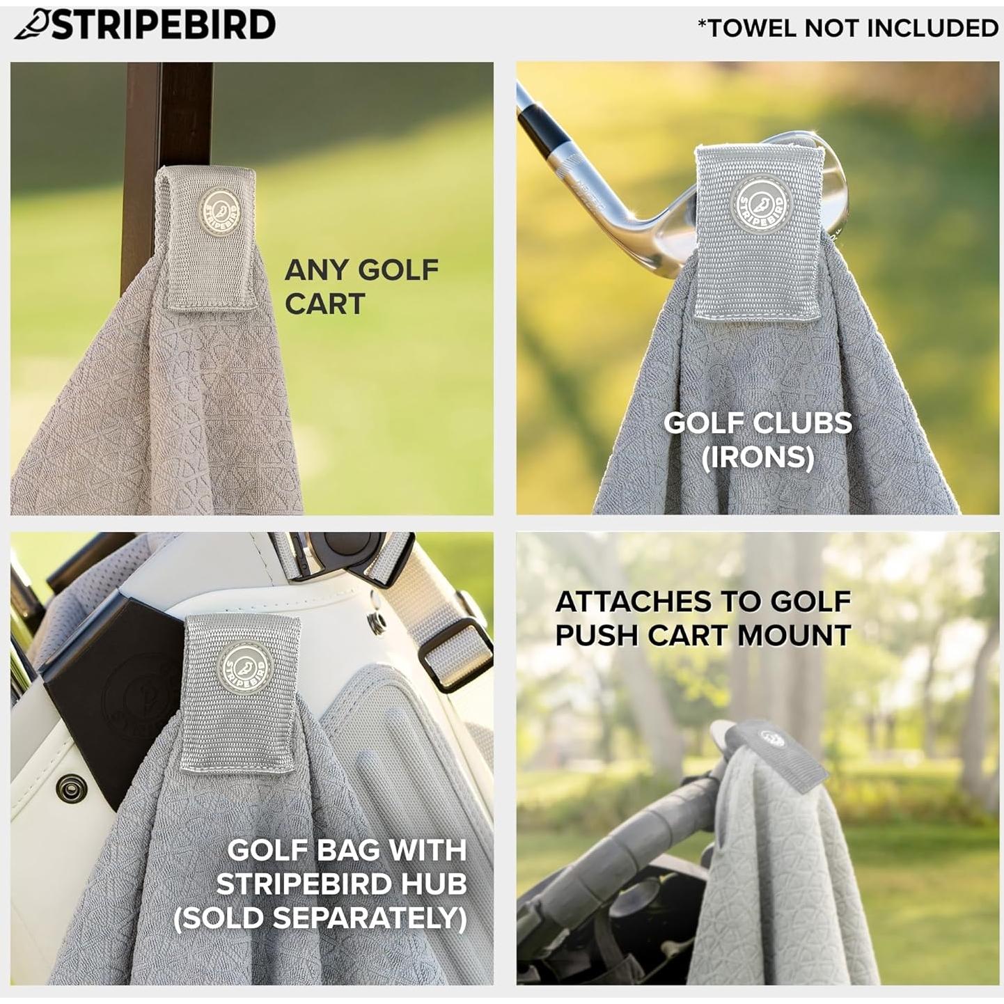 Clip Magnético para Toalla de Golf Stripebird - Gris - N50