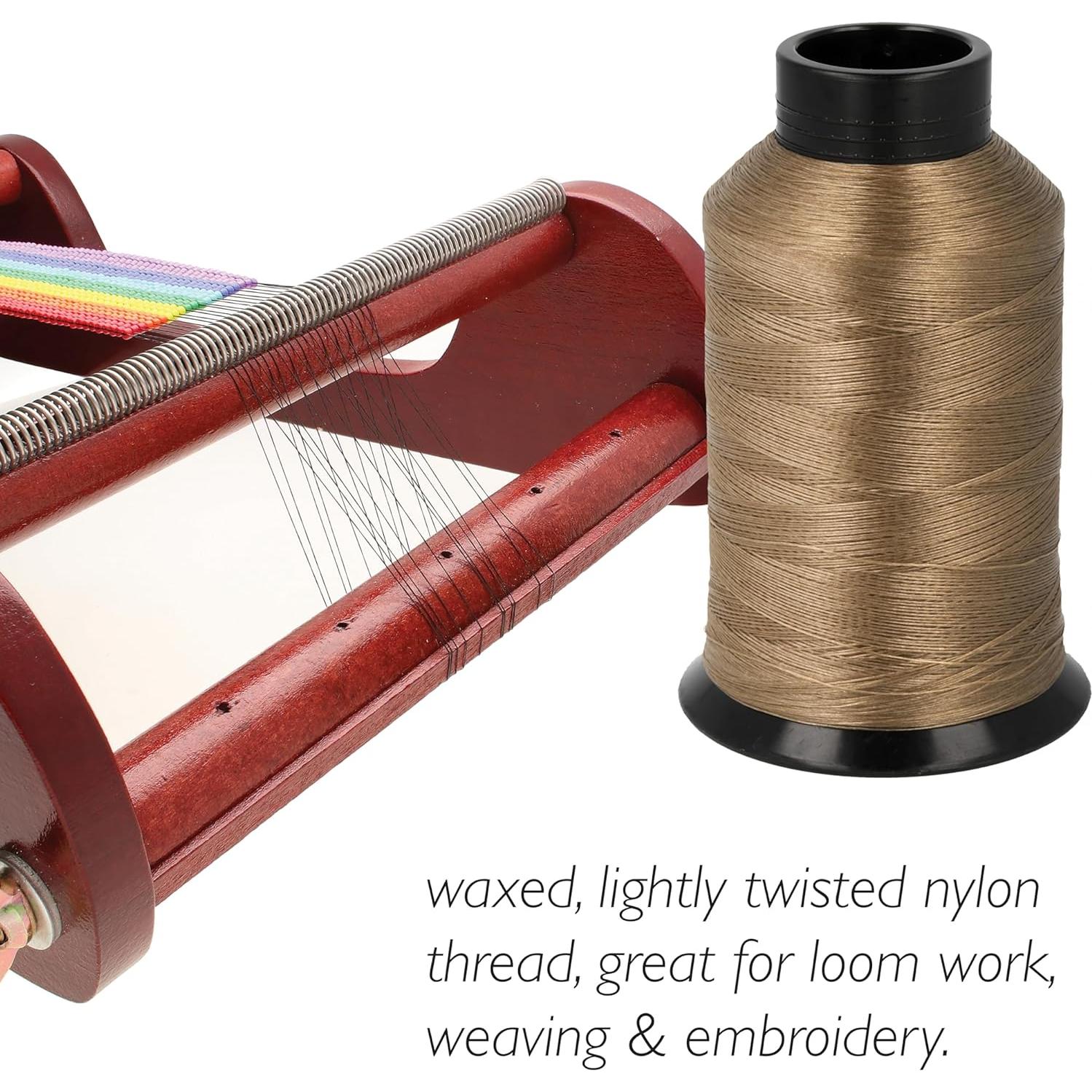 Hilo Nymo The Beadsmith Tamaño D 0.30mm 1448m Ceniza