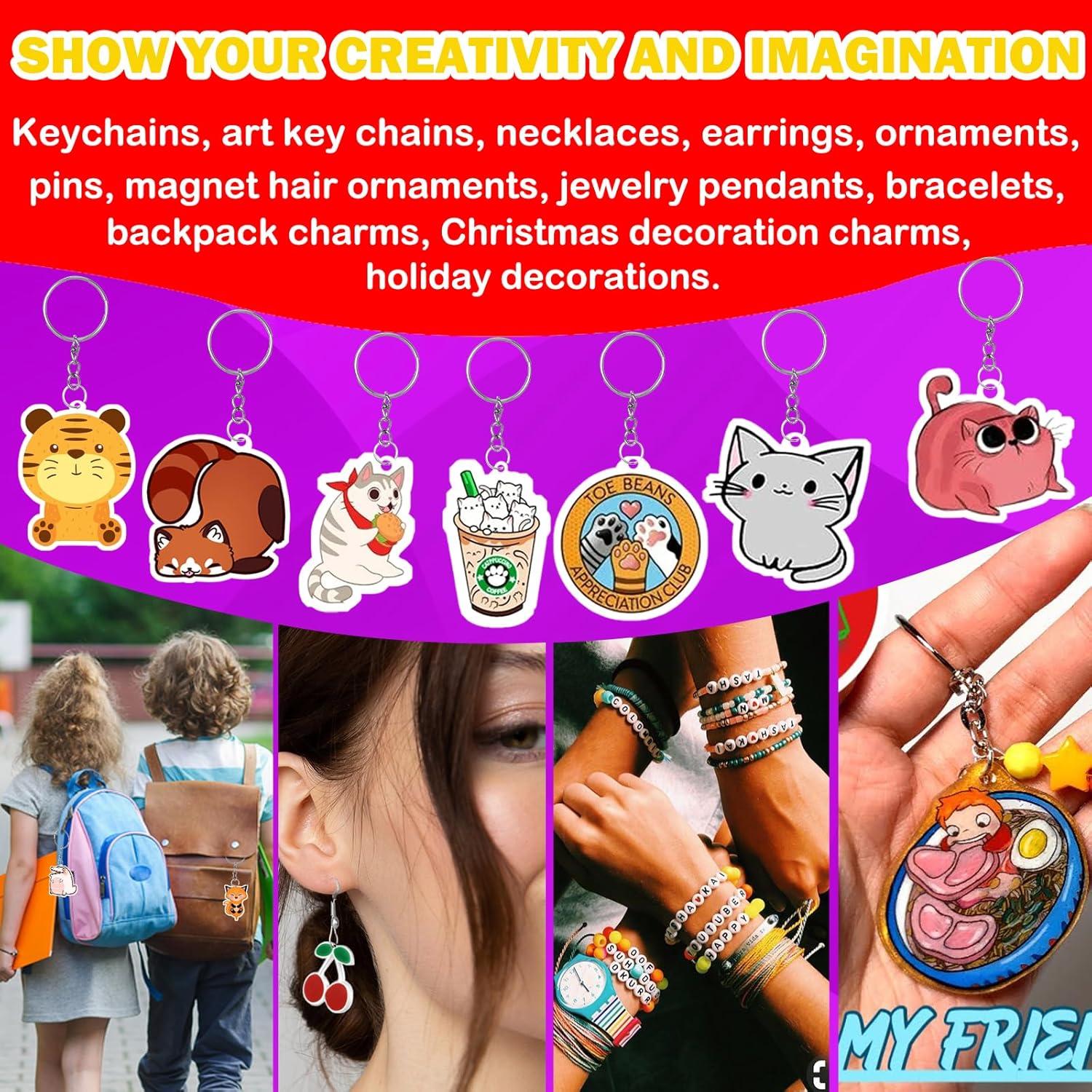 16 Hojas de Shrinky Dink Imprimibles YeahMiya 21x29.5cm