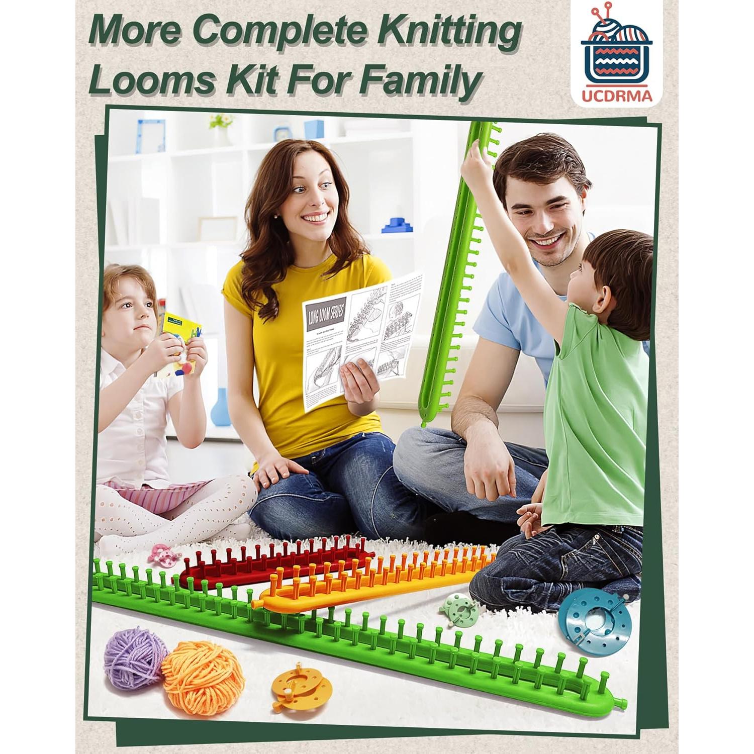 Kit de Telar de Tejer UCDRMA 35 Piezas para Principiantes