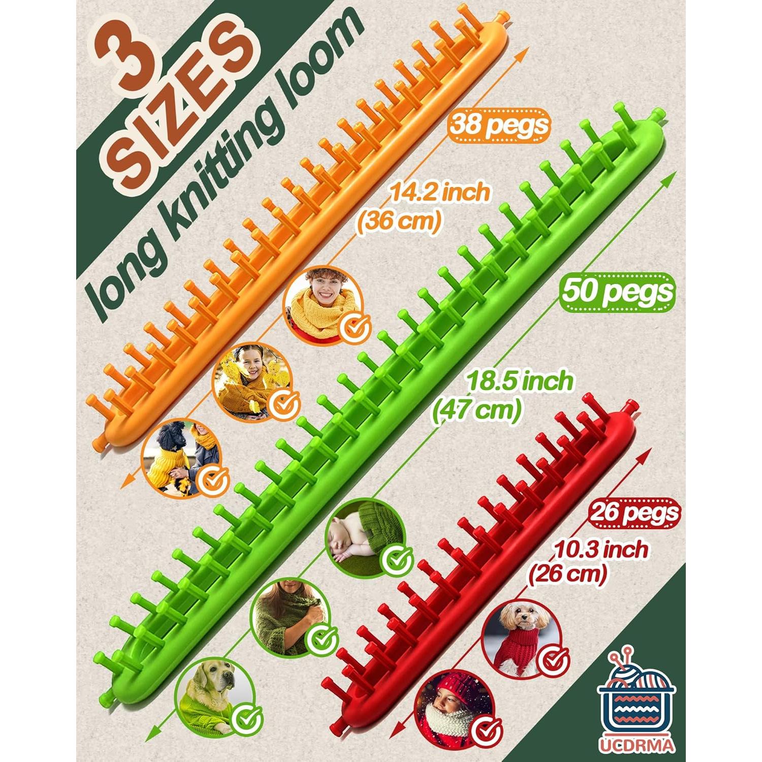 Kit de Telar de Tejer UCDRMA 35 Piezas para Principiantes