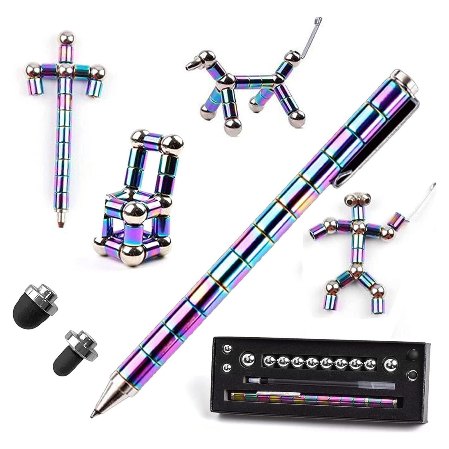 Bolígrafo Antiestrés Magnético VYWmna321 Colorido Multifuncional