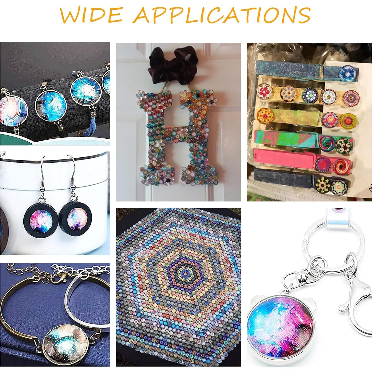 Cabochones de Vidrio Caleidoscópicos PH PandaHall 25mm - 70pcs