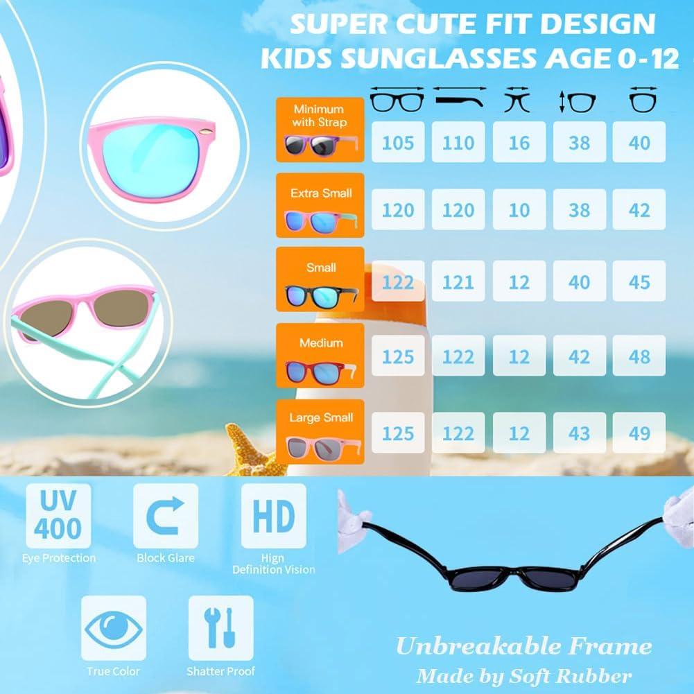 Gafas de sol polarizadas Pro Acme para niños 3-12 años