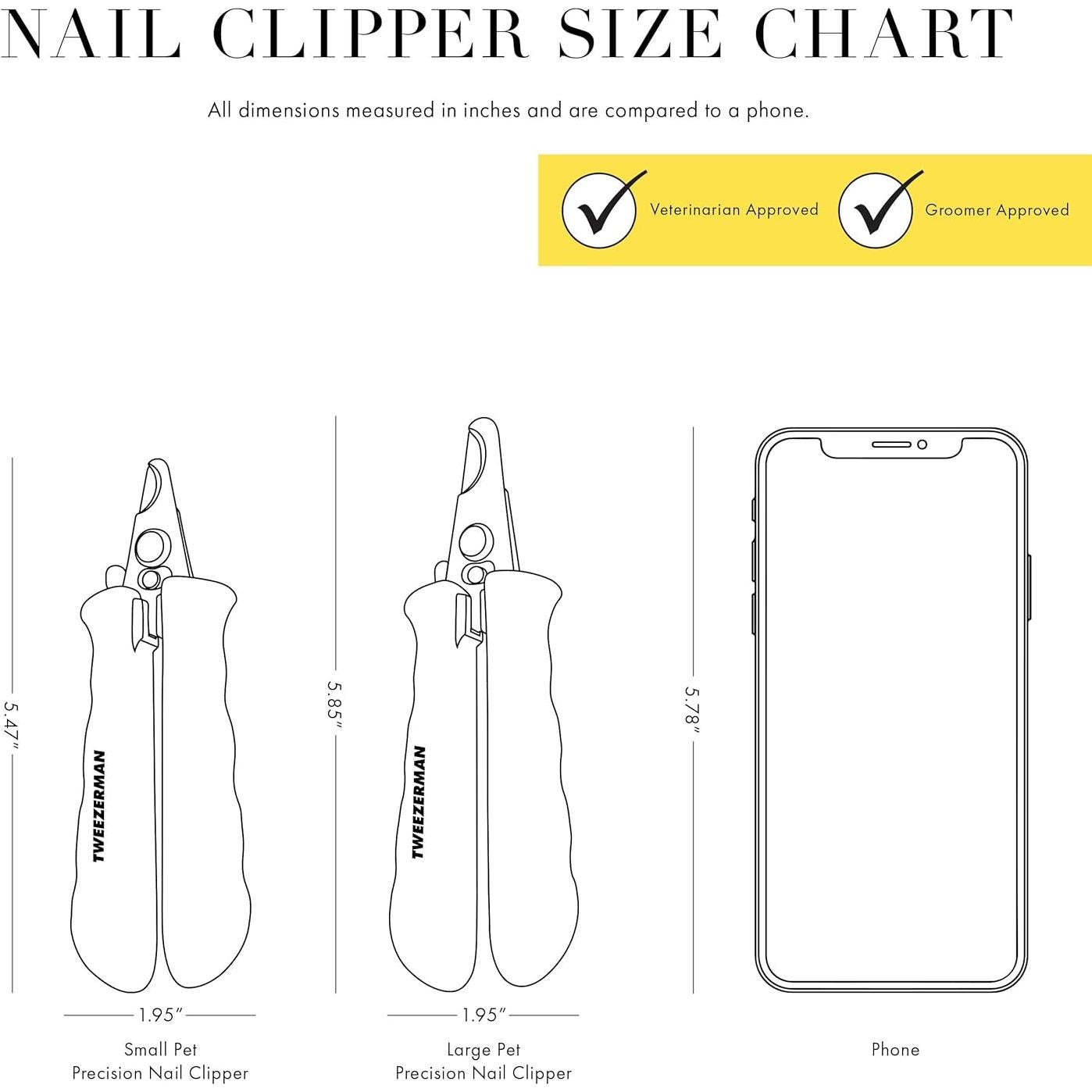 Cortauñas Manual Profesional Tweezerman Pequeño para Perros y Gatos