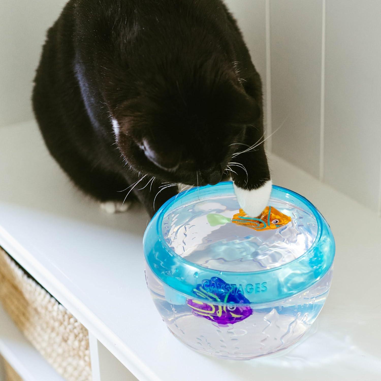 Juguetes Electrónicos para Gatos Catstages Meow-smerizing Fish - Paquete de 2