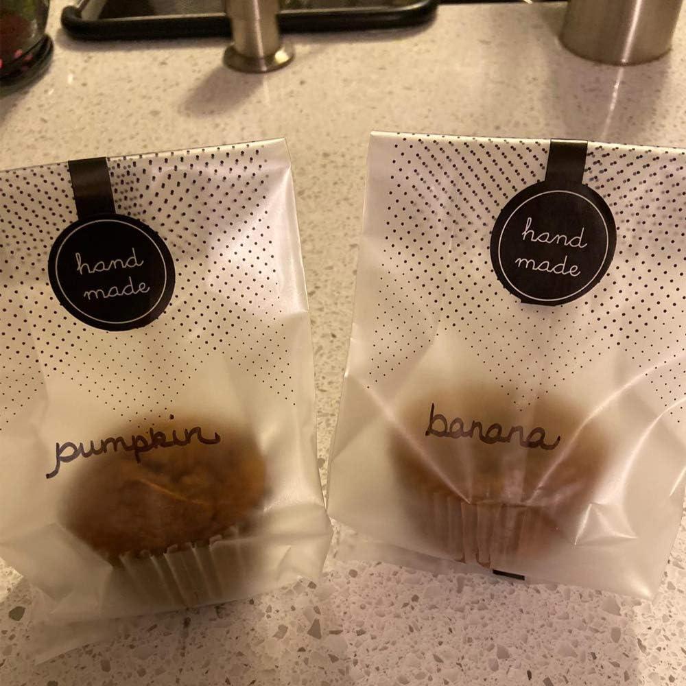 Bolsas Plásticas Translúcidas Palksky 200 Pcs para Galletas y Dulces