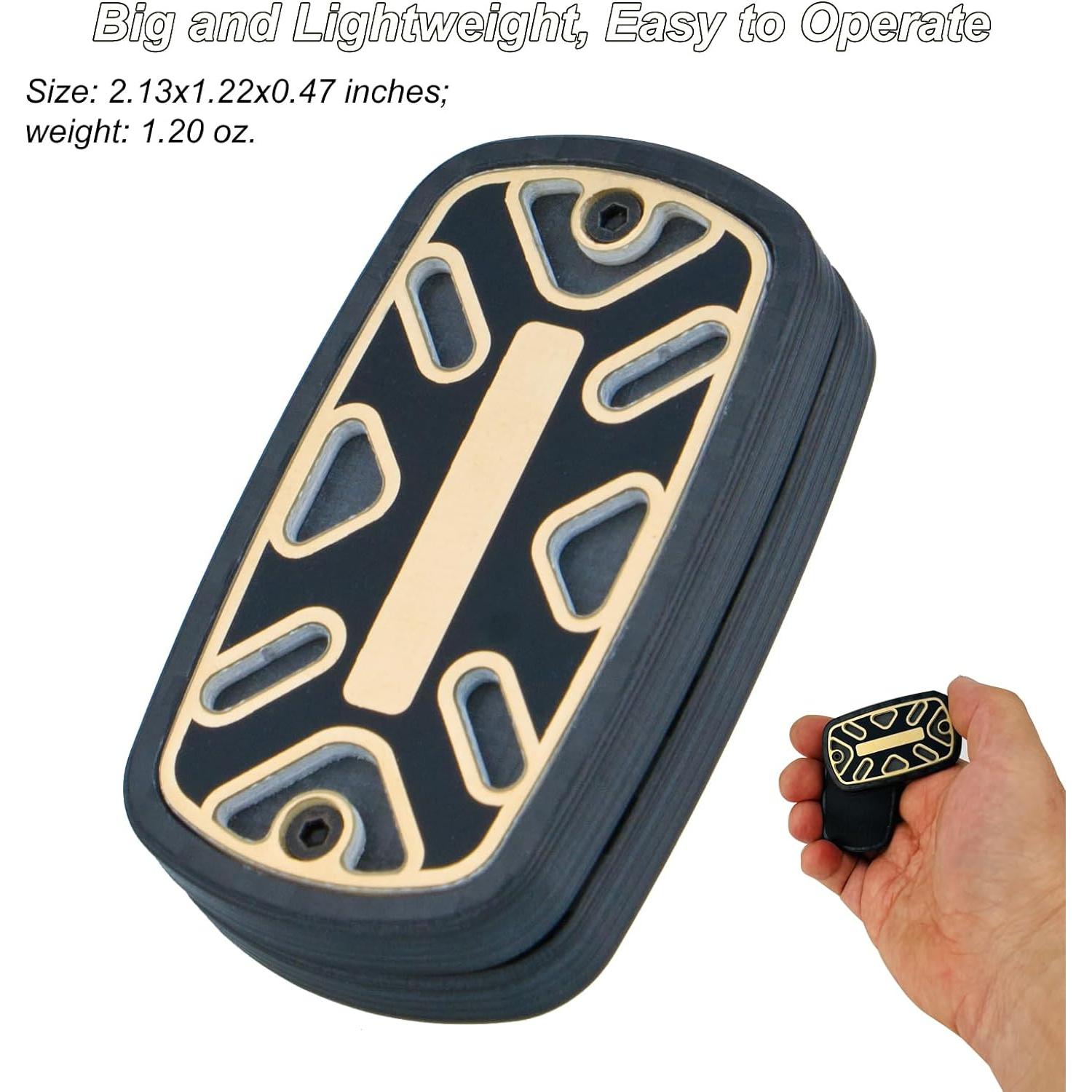 DjuiinoStar Deslizador Antiestrés de Fibra de Carbono