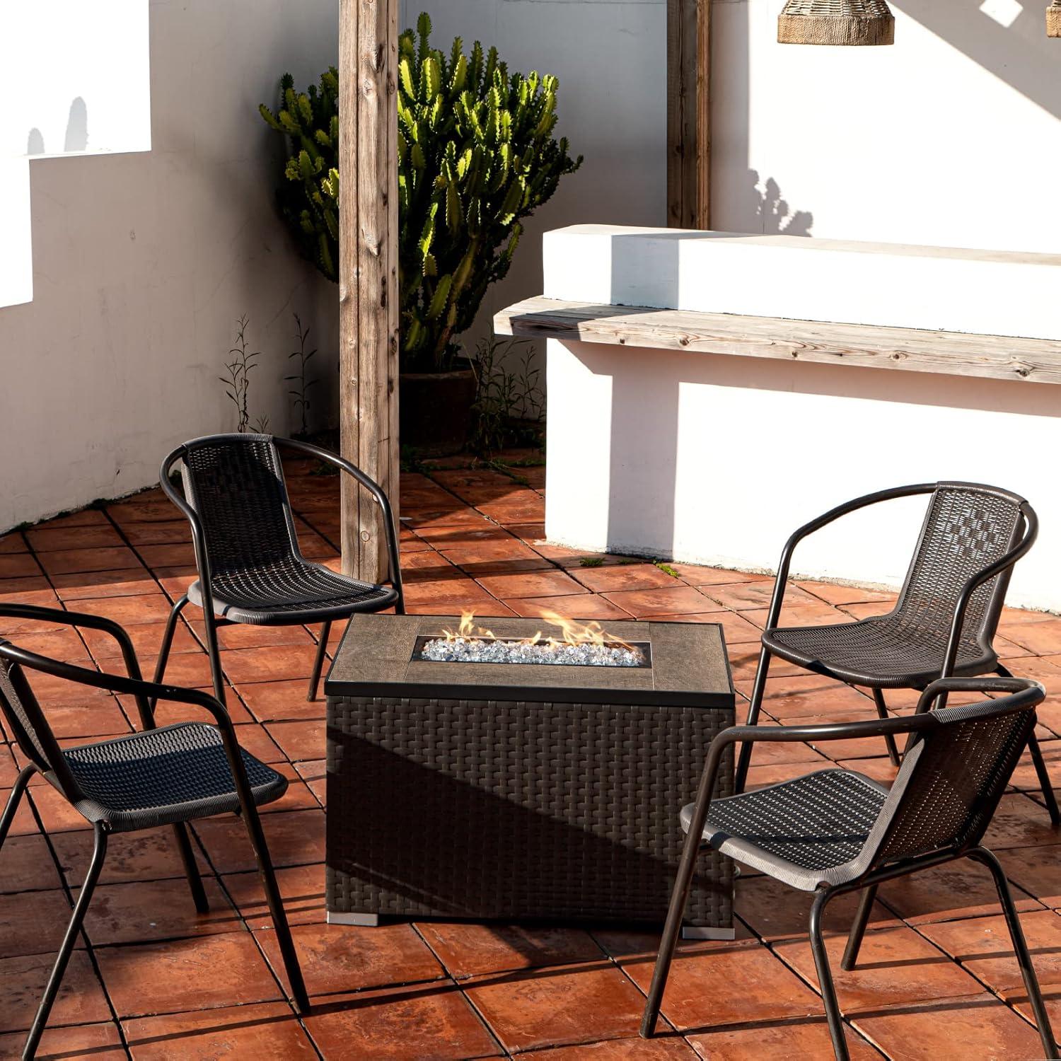 Cristales de Fuego Transparentes GASPRO 4.54 kg 1.27 cm