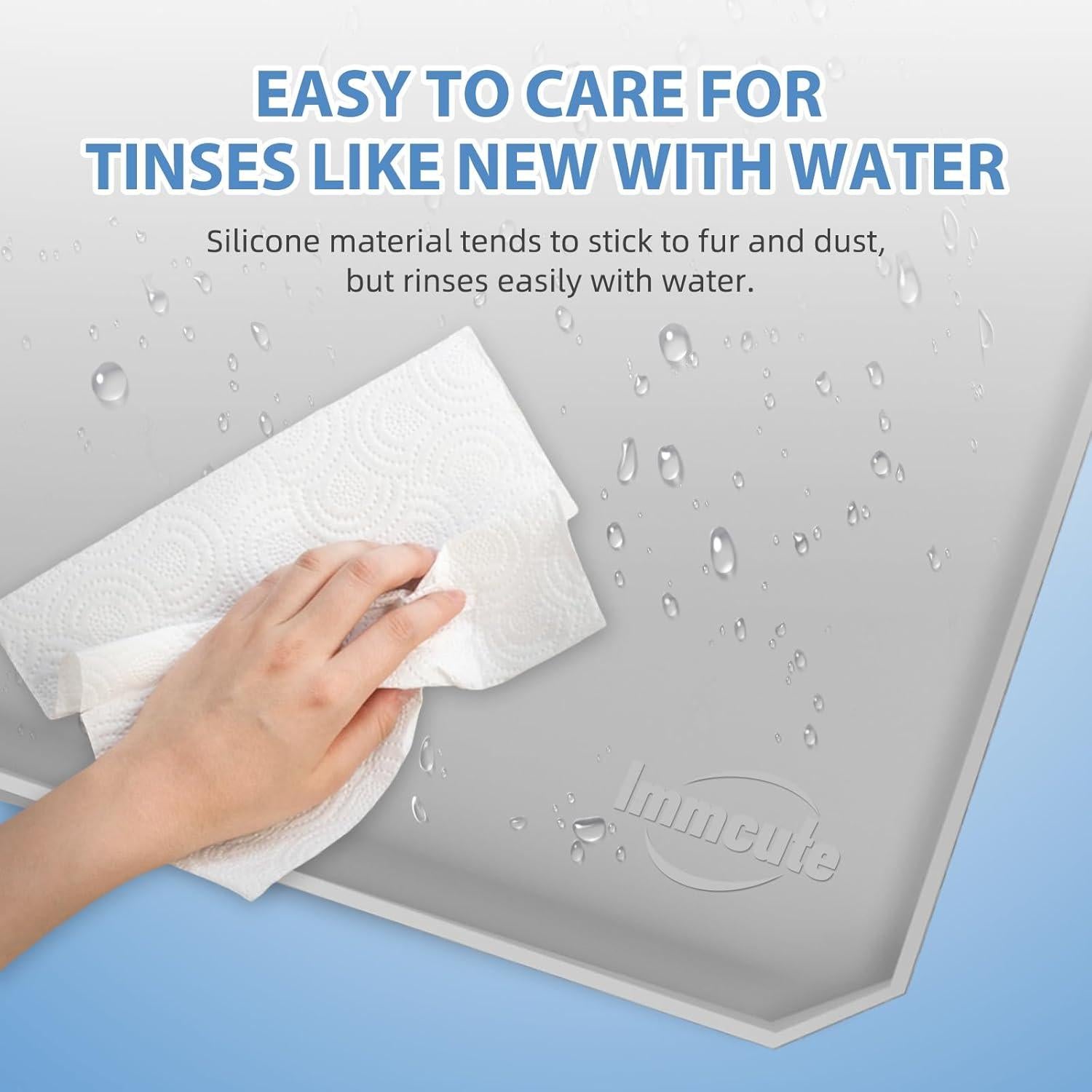 Soporte para Almohadilla IMMCUTE de Silicona 40.64x60.96cm