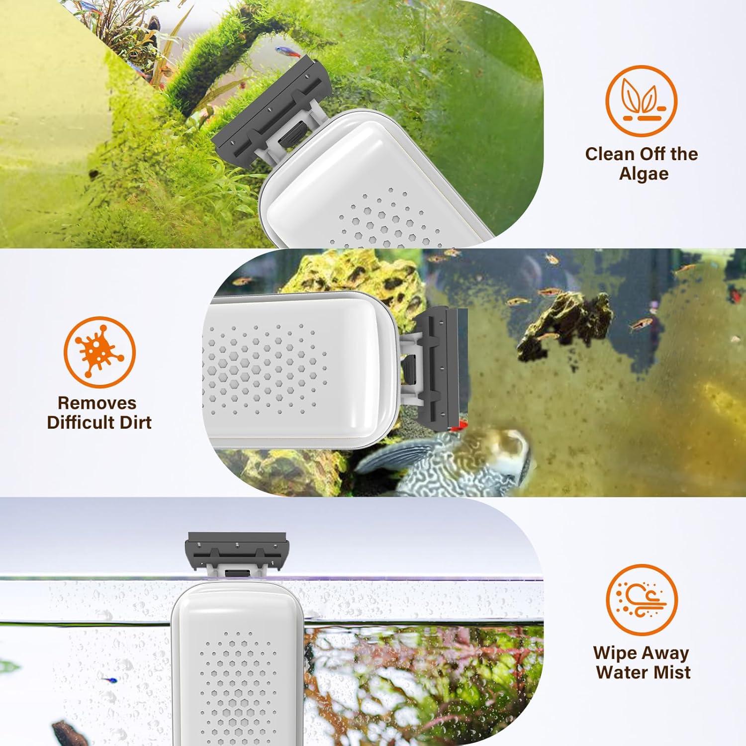 Limpiador Magnético Fishkeeper para Acuarios 6-13 mm