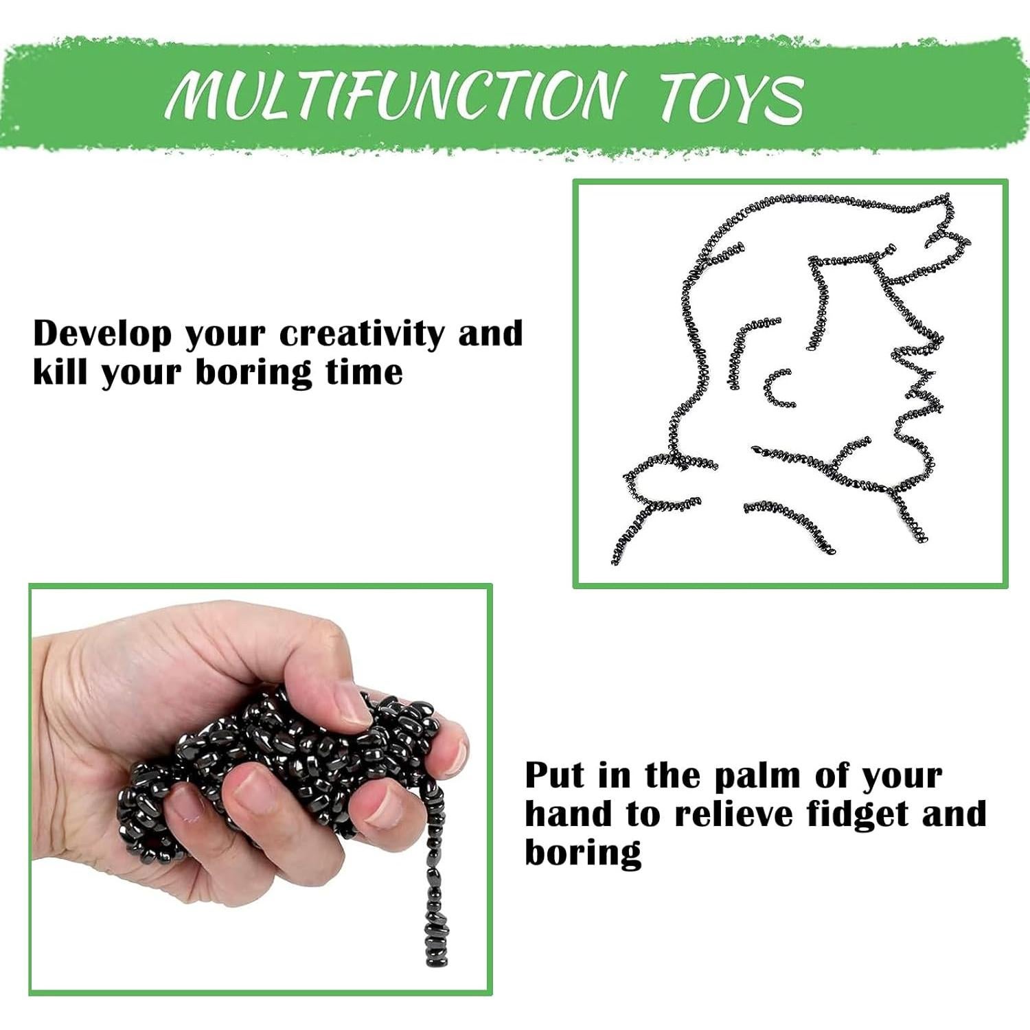 Bolas Magnéticas Antiestrés Matassari 550 PCS 5mm