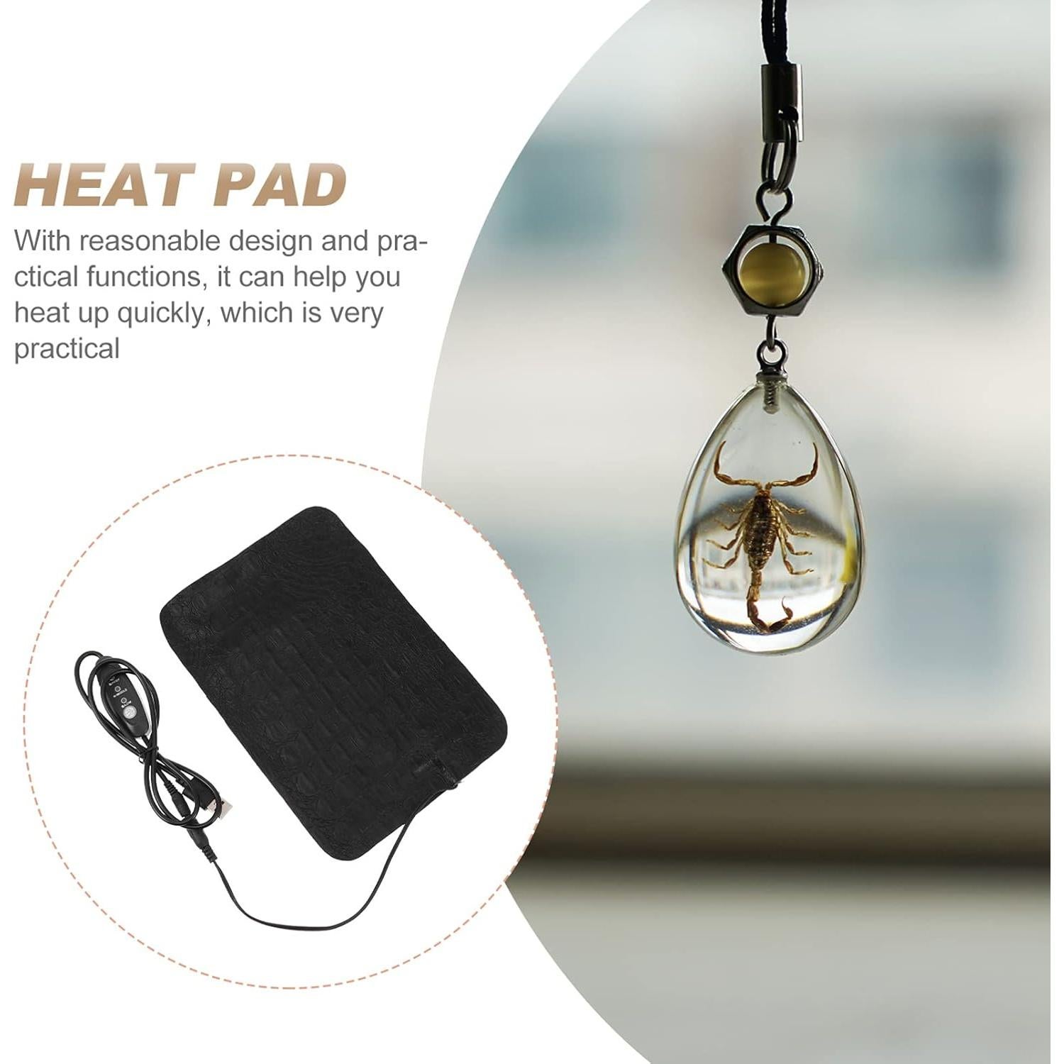 Alfombrilla Térmica EXCEART 15x22cm Control Digital para Germinación