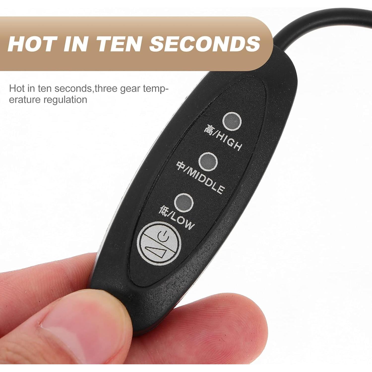 Alfombrilla Térmica EXCEART 15x22cm Control Digital para Germinación