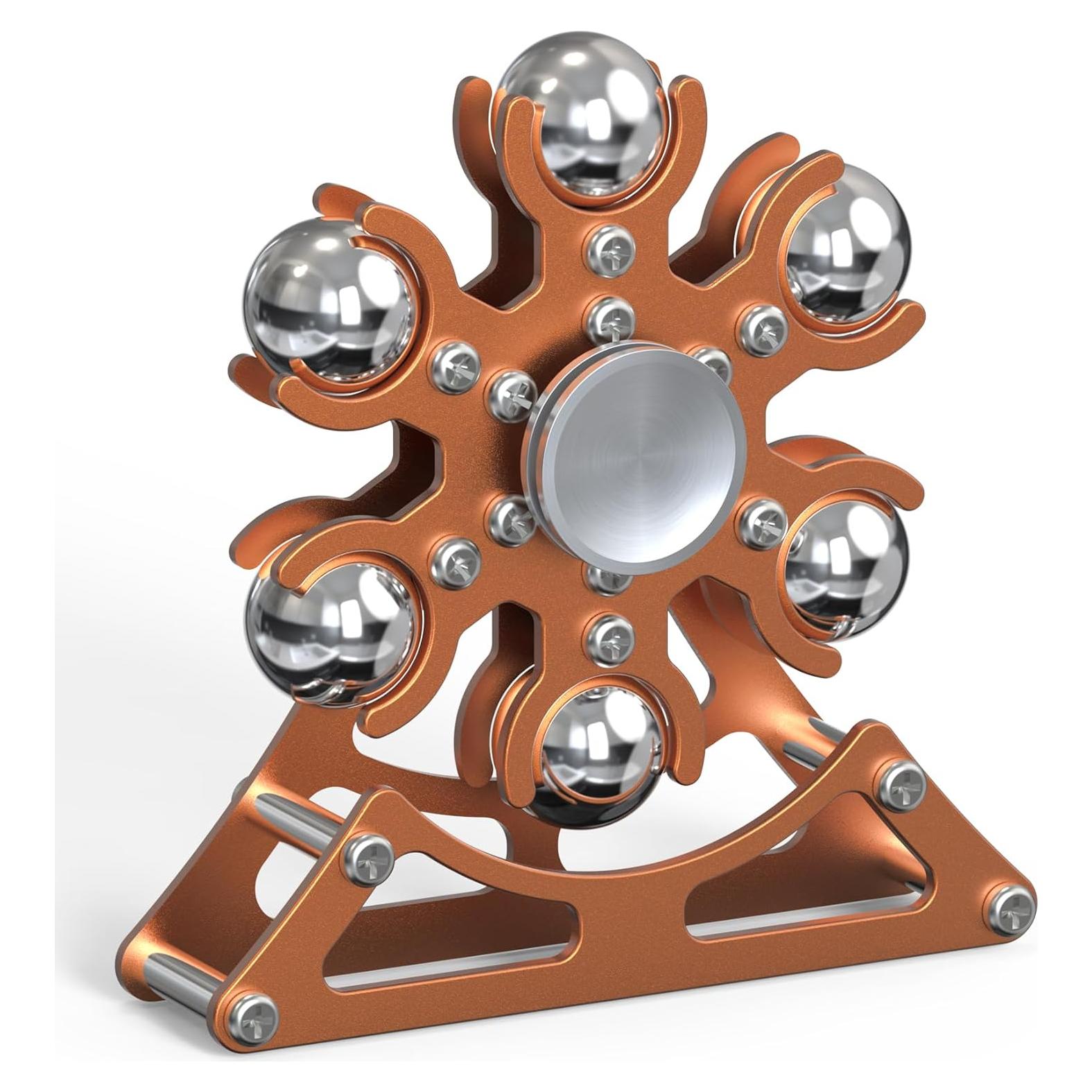 Spinner cinético de metal Samilalago 6,35 cm oro rosa