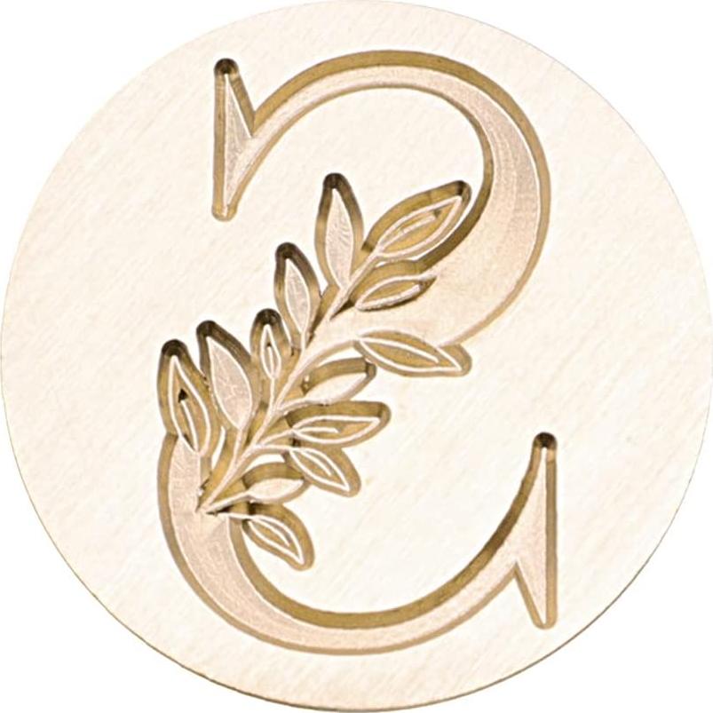 Sello de Cera SWANGSA Inicial S 25mm Vintage para Invitaciones