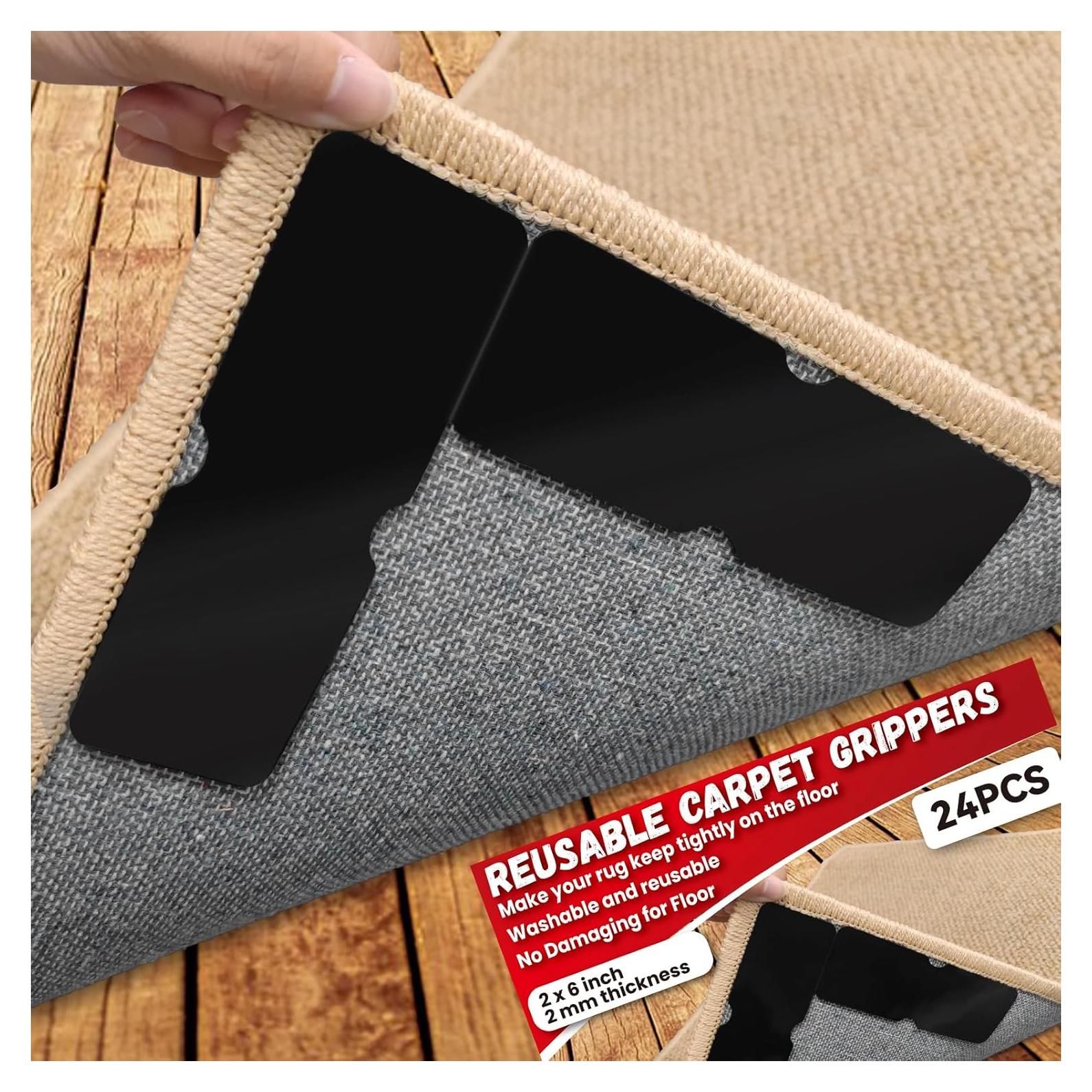 Grippers Antideslizantes para Alfombra Urdar Brunnr - 8 Piezas