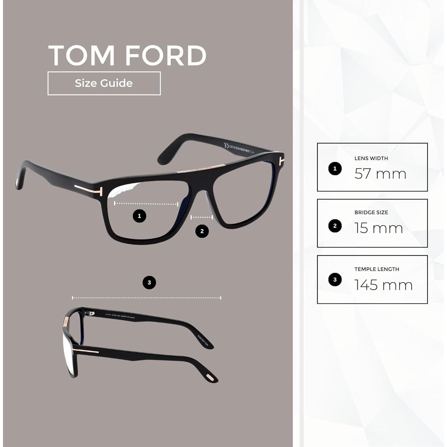 Gafas de Sol Tom Ford FT0628 Cecilio-02 para Hombres + Kit