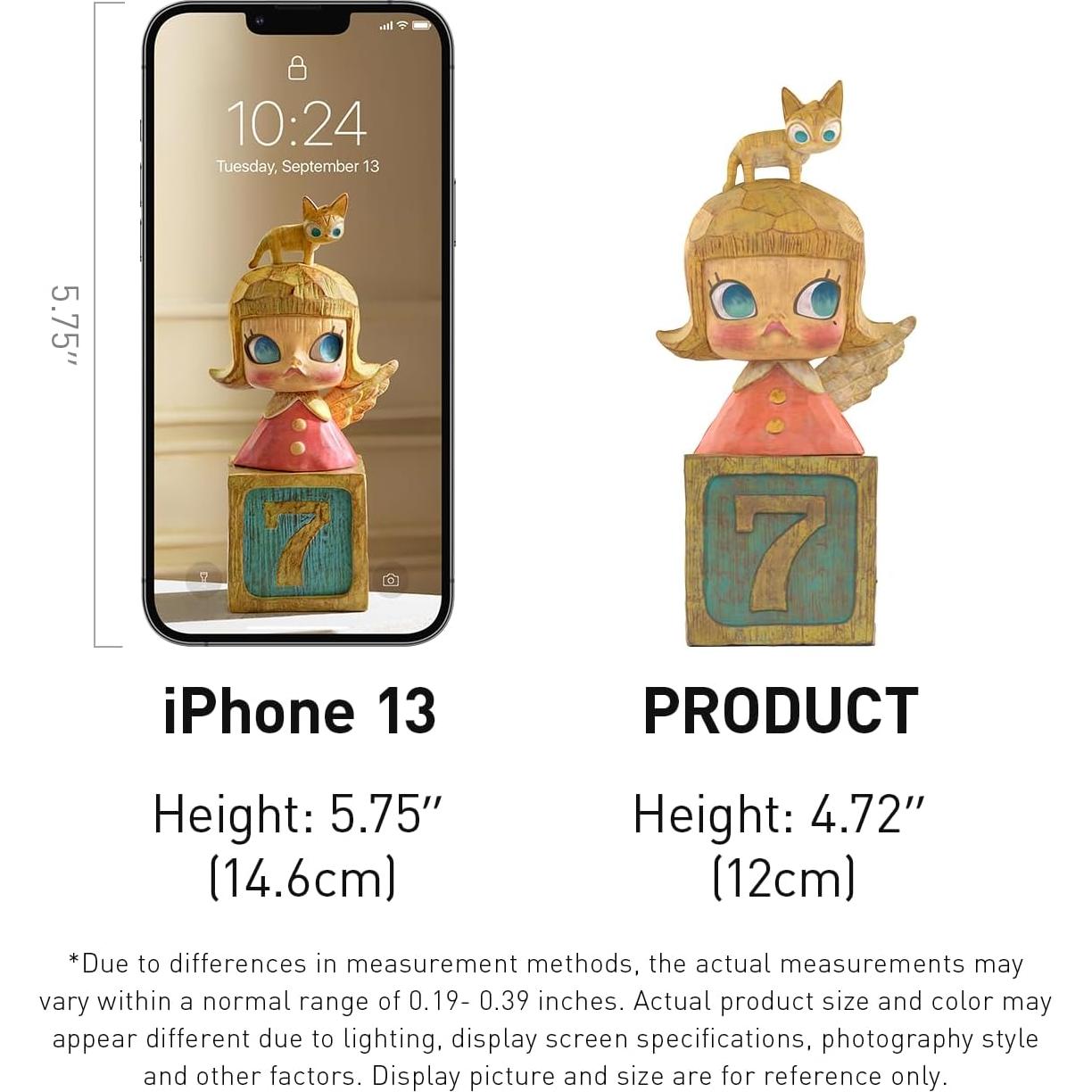 Estatuas de Aniversario POP MART Molly Clásica Retro 2 Figuras