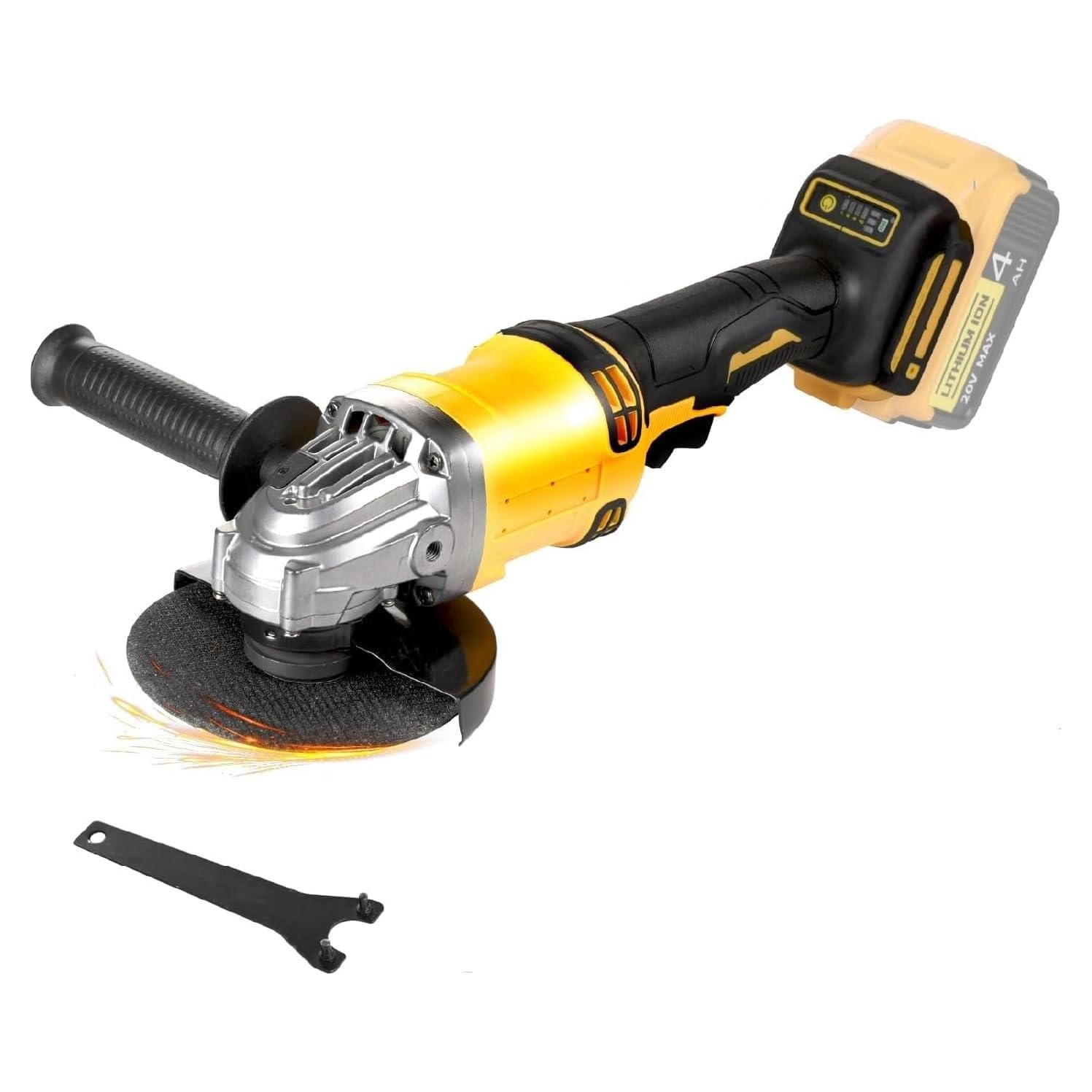 Amoladora Angular Inalámbrica SpomacGek 21V 4-1/2" 10000RPM