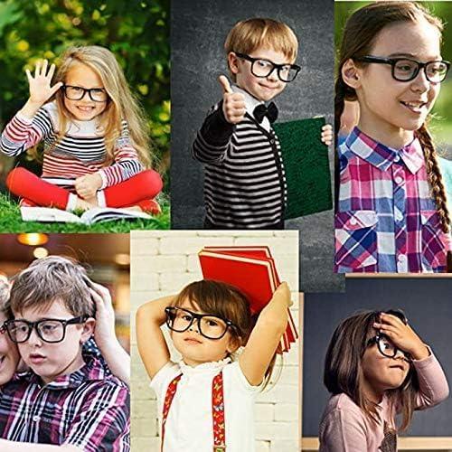 Gafas de Disfraz Nerd Boolavard para Niños 4-12 Años