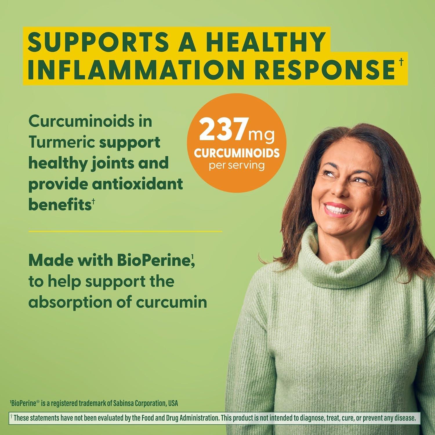 Suplemento de Cúrcuma Curcumina MegaFood 60 Mini Tabletas