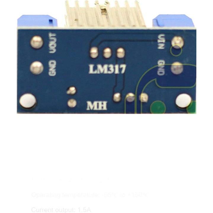 Regulador de Voltaje Ajustable DEVMO LM317 1.5A 4.2-40V